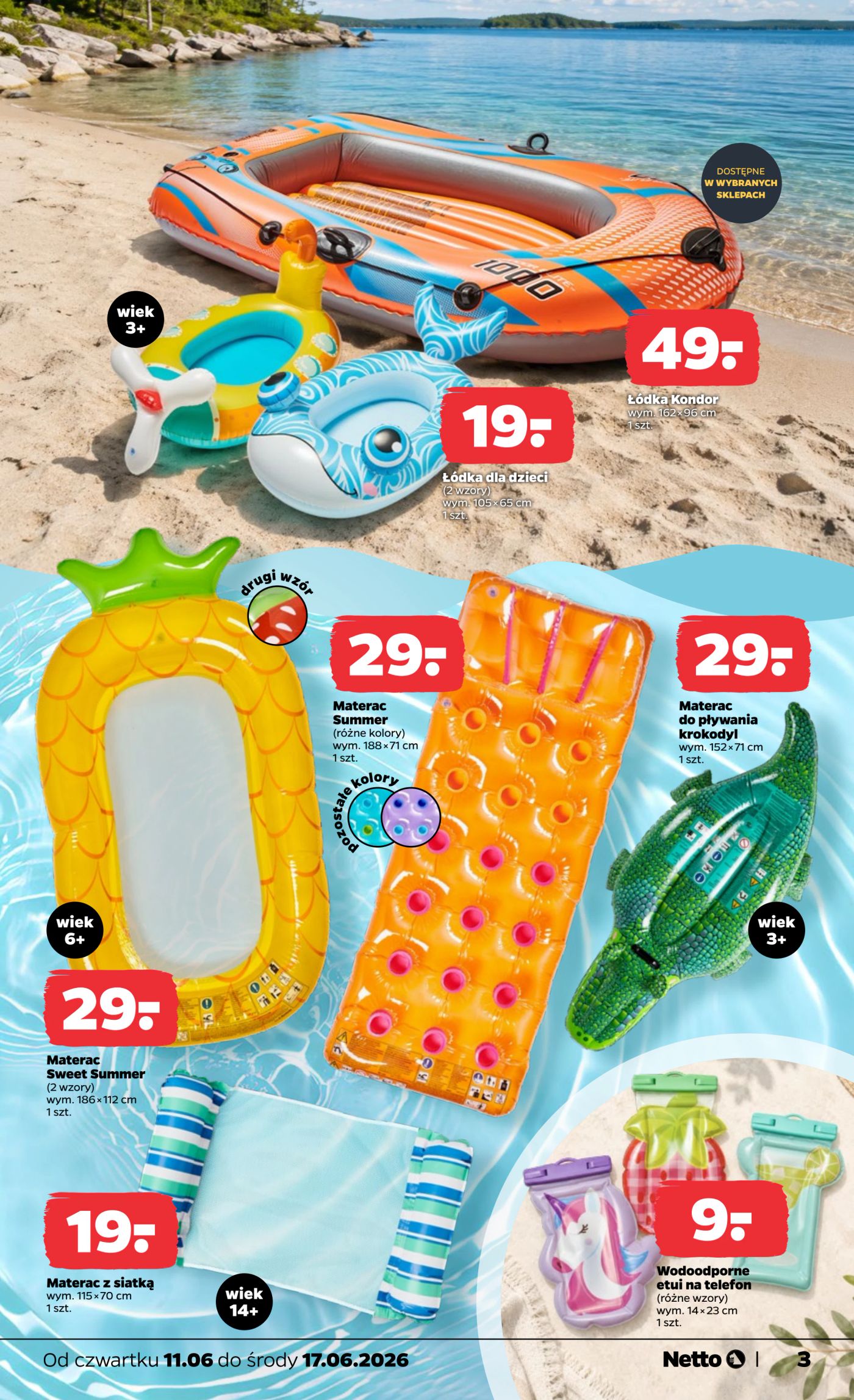 netto - Nowa gazetka Netto - Non Food ważna od 11.06.2026 do 17.06.2026 - page: 3