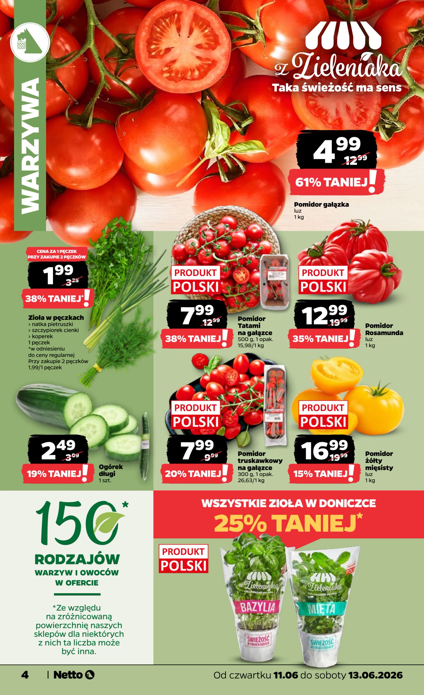 netto - Nowa gazetka Netto - Food ważna od 11.06.2026 do 13.06.2026 - page: 4