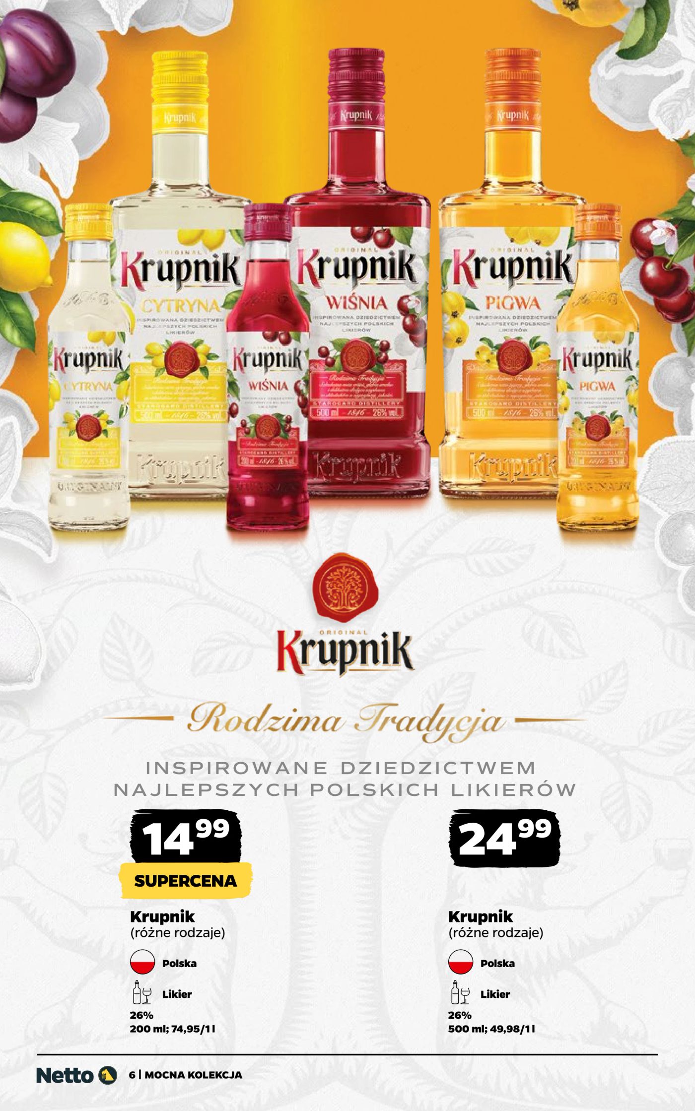 netto - Aktualna gazetka Netto - Mocne Alkohole ważna od 08.06.2026 do 20.06.2026 - page: 6