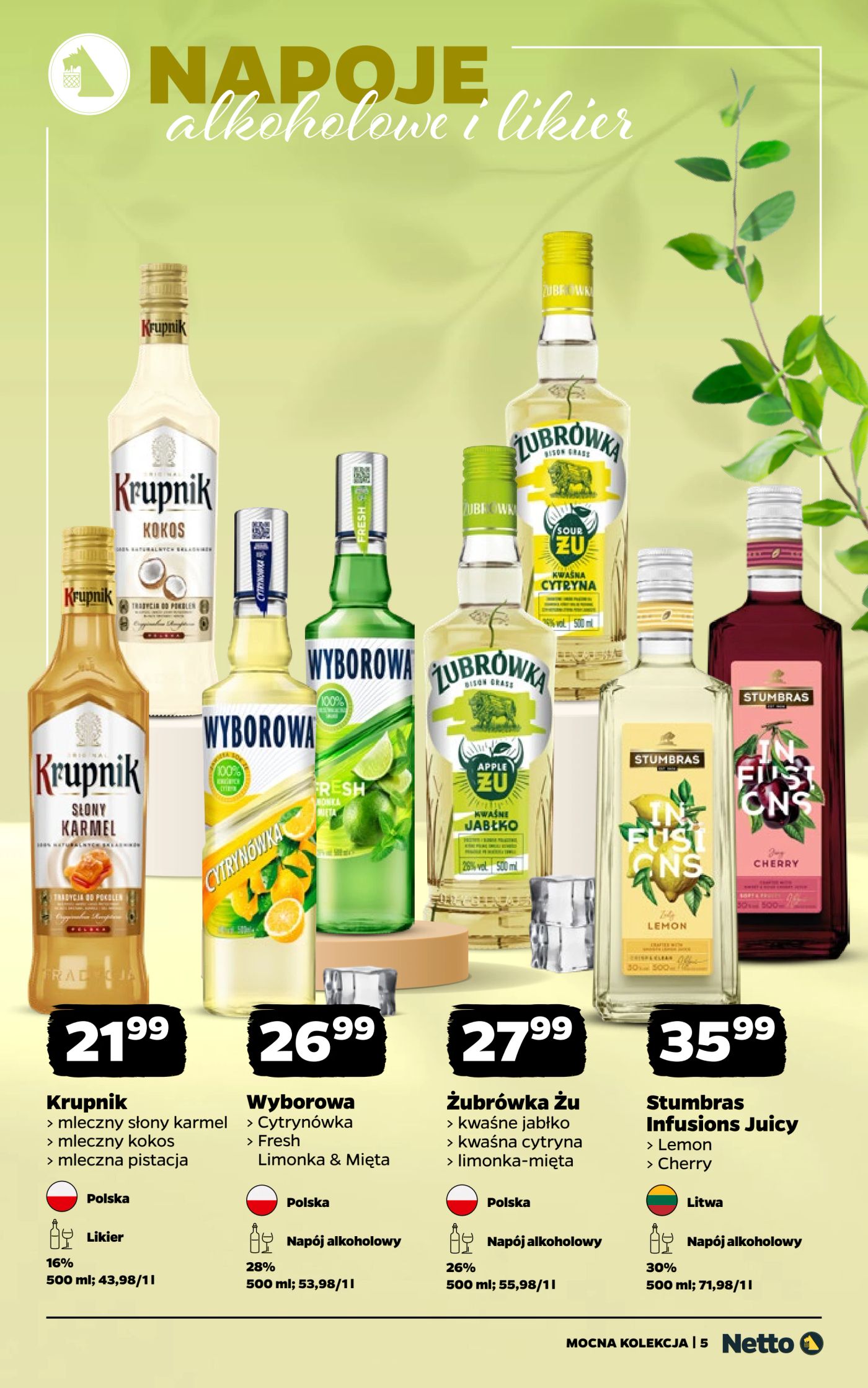 netto - Aktualna gazetka Netto - Mocne Alkohole ważna od 08.06.2026 do 20.06.2026 - page: 5