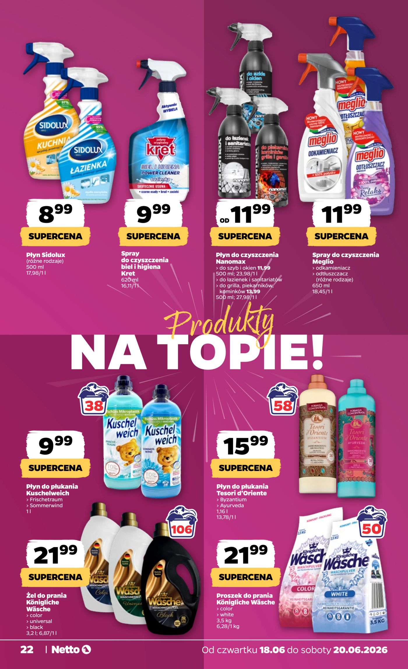netto - Nowa gazetka Netto - Food ważna od 18.06.2026 do 20.06.2026 - page: 22