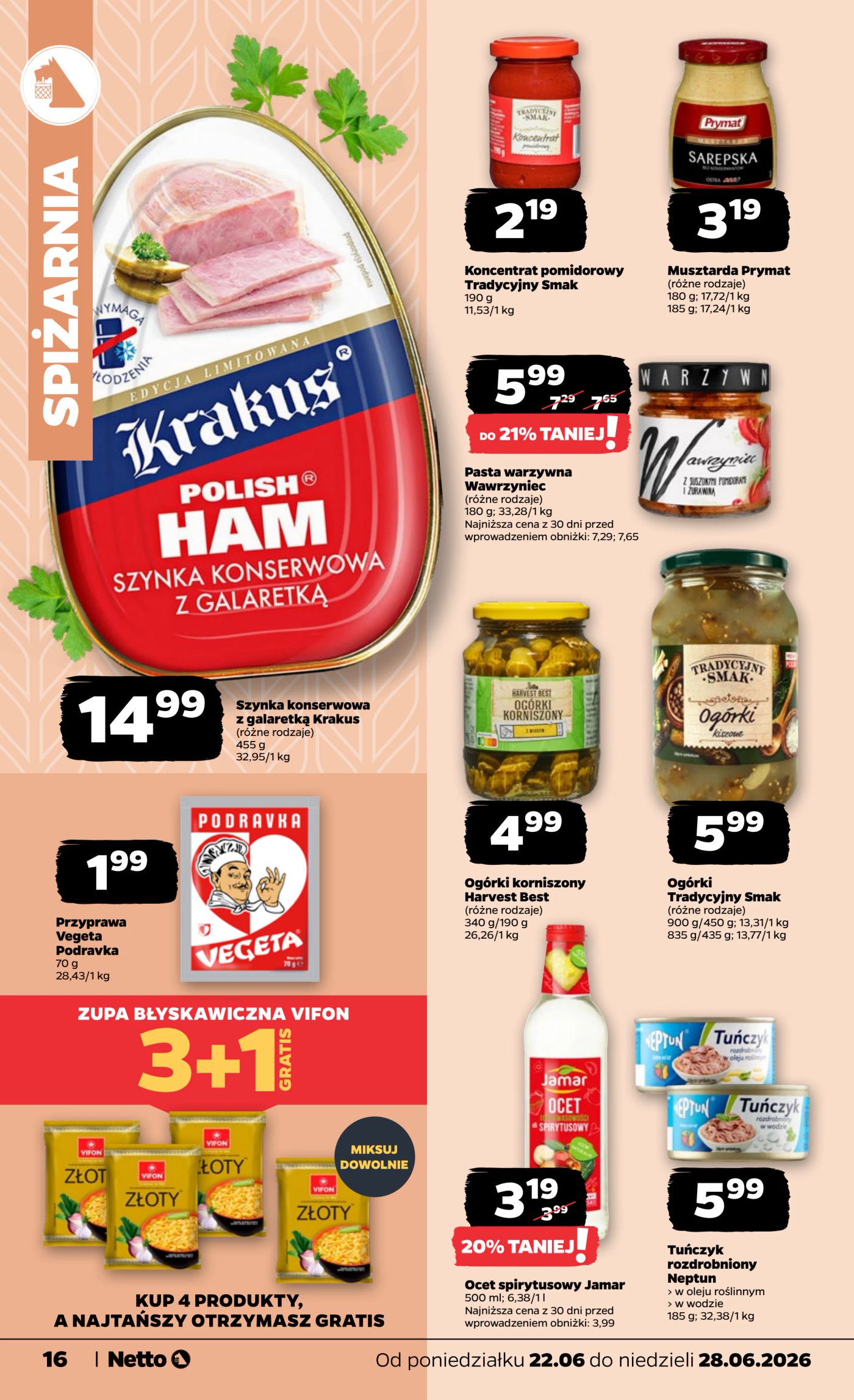 netto - Nowa gazetka Netto ważna od 22.06.2026 do 28.06.2026 - page: 16