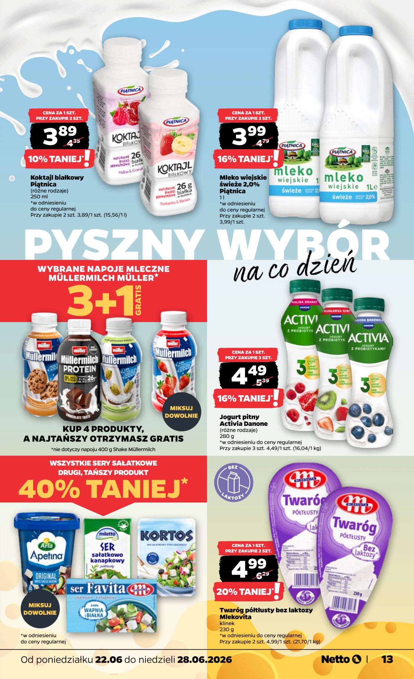 netto - Nowa gazetka Netto ważna od 22.06.2026 do 28.06.2026 - page: 13
