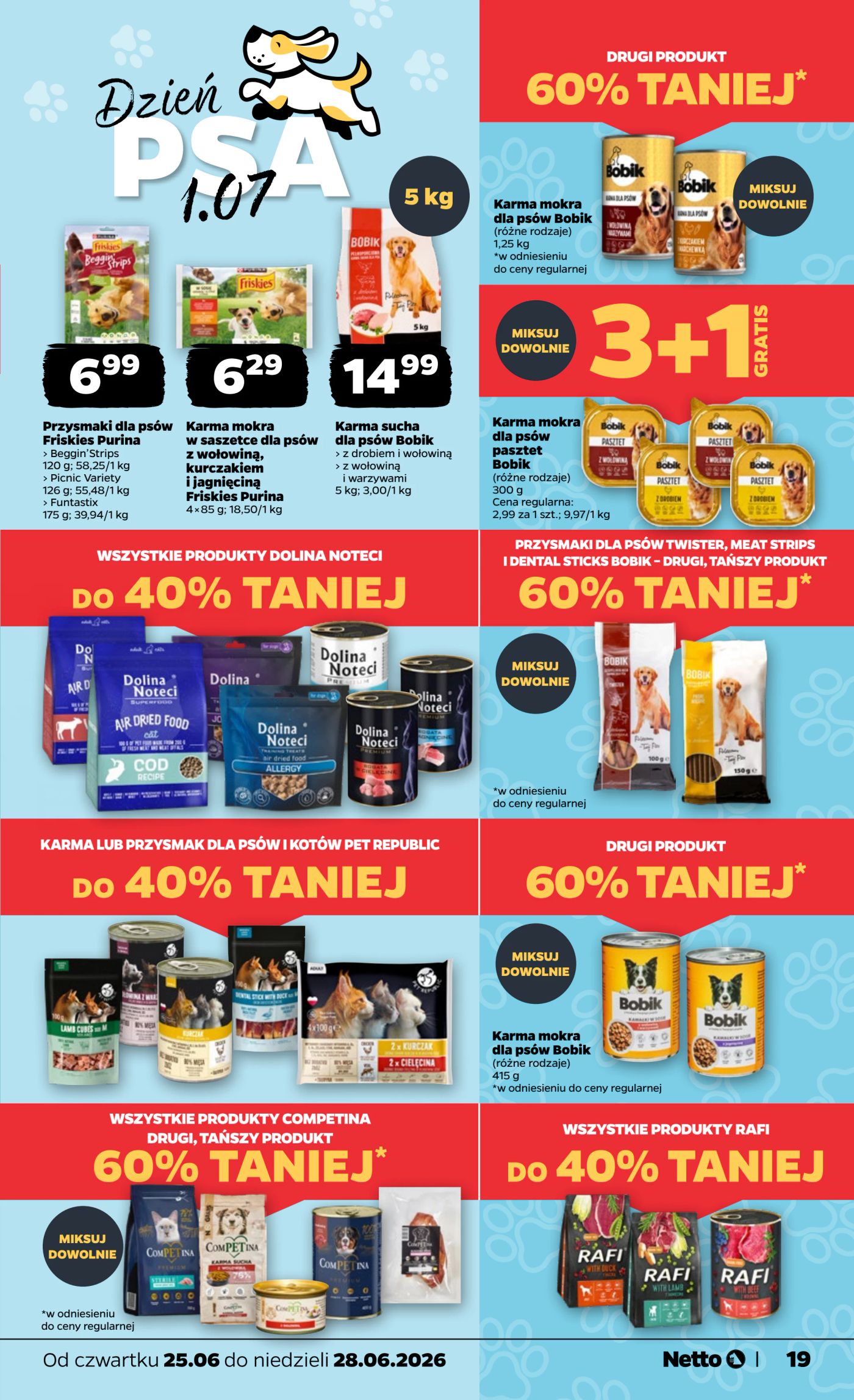 netto - Nowa gazetka Netto - Świeżo i Tanio ważna od 25.06.2026 do 28.06.2026 - page: 19