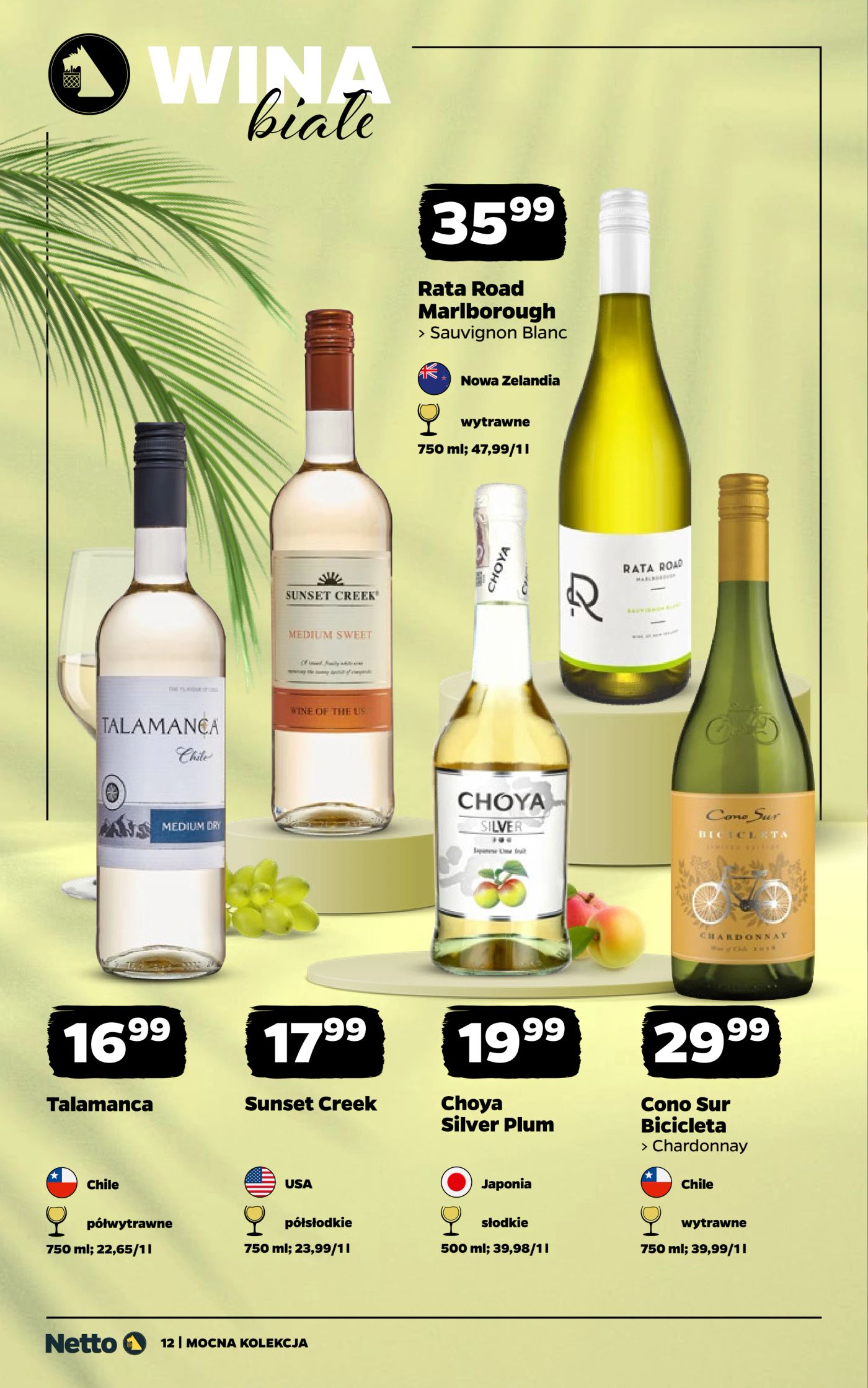 netto - Aktualna gazetka Netto - Mocna Kolekcja Wina ważna od 21.06.2026 do 04.07.2026 - page: 12