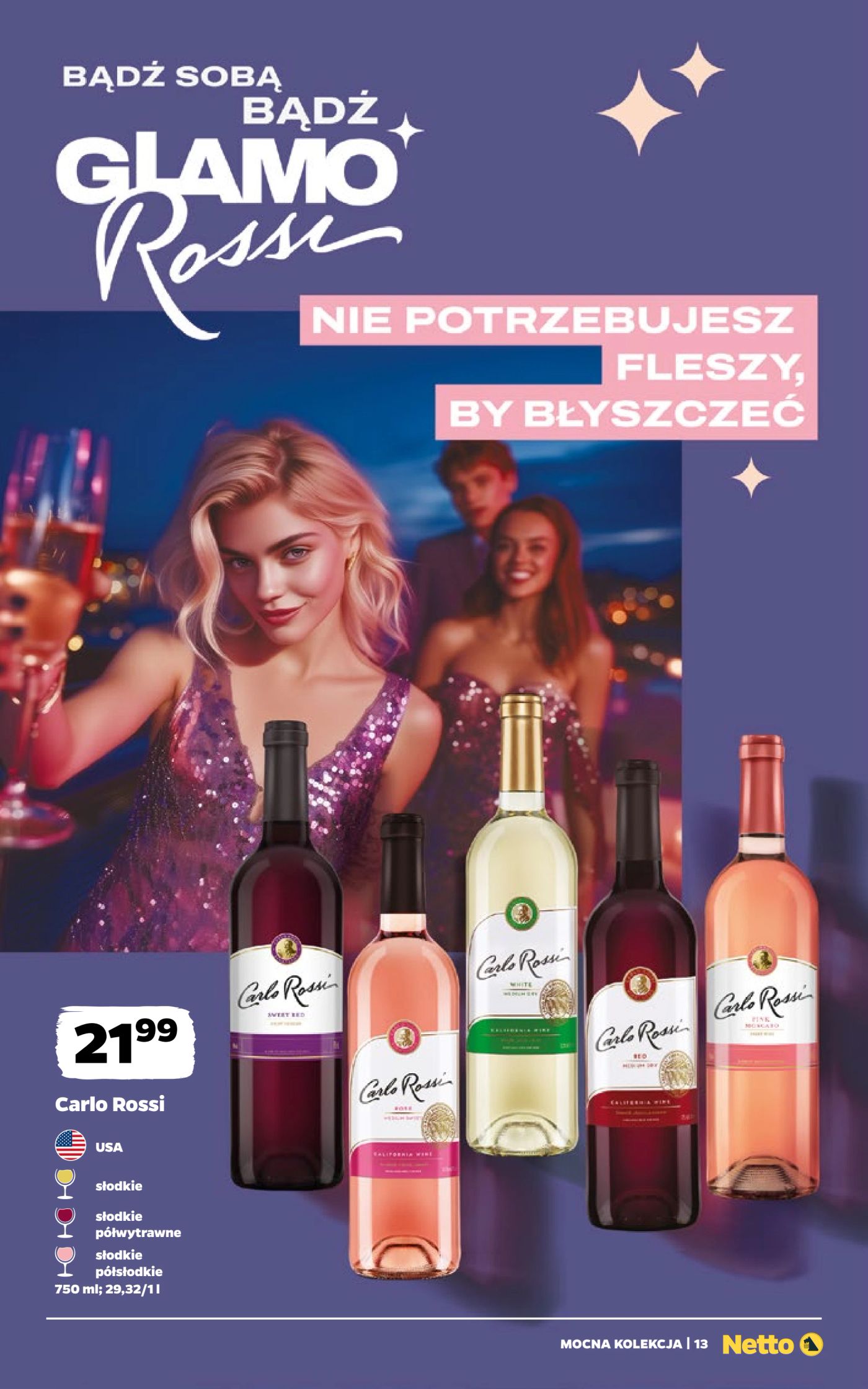 netto - Aktualna gazetka Netto - Mocna Kolekcja Wina ważna od 21.06.2026 do 04.07.2026 - page: 13