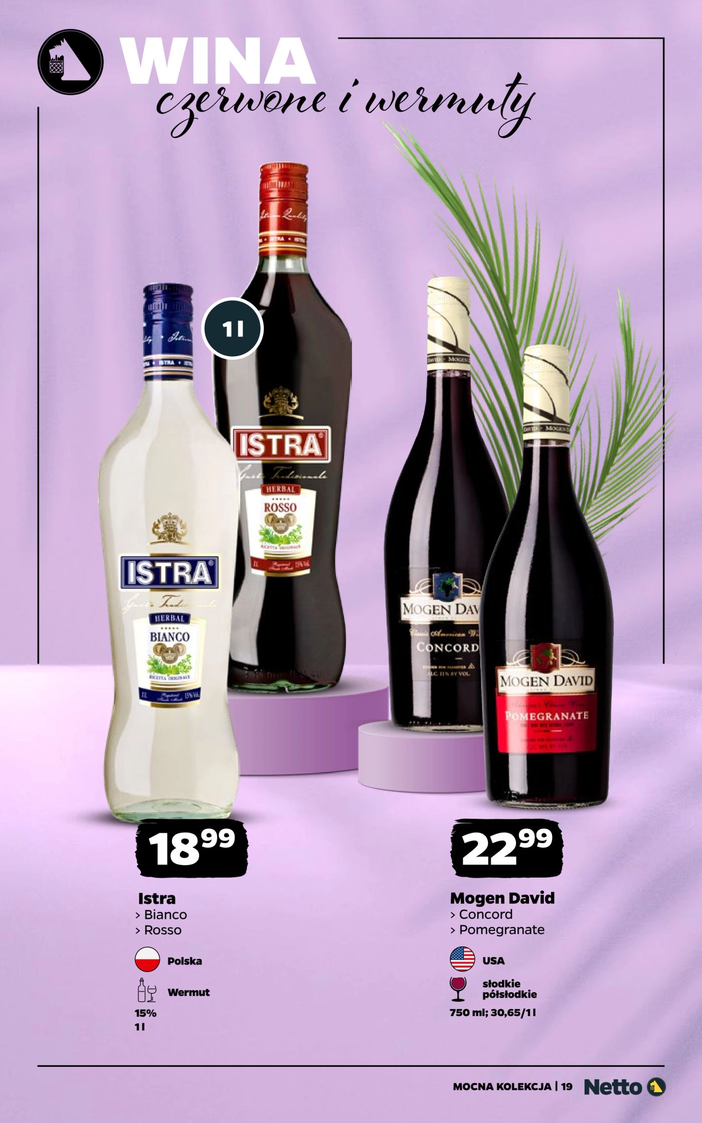 netto - Aktualna gazetka Netto - Mocna Kolekcja Wina ważna od 21.06.2026 do 04.07.2026 - page: 19