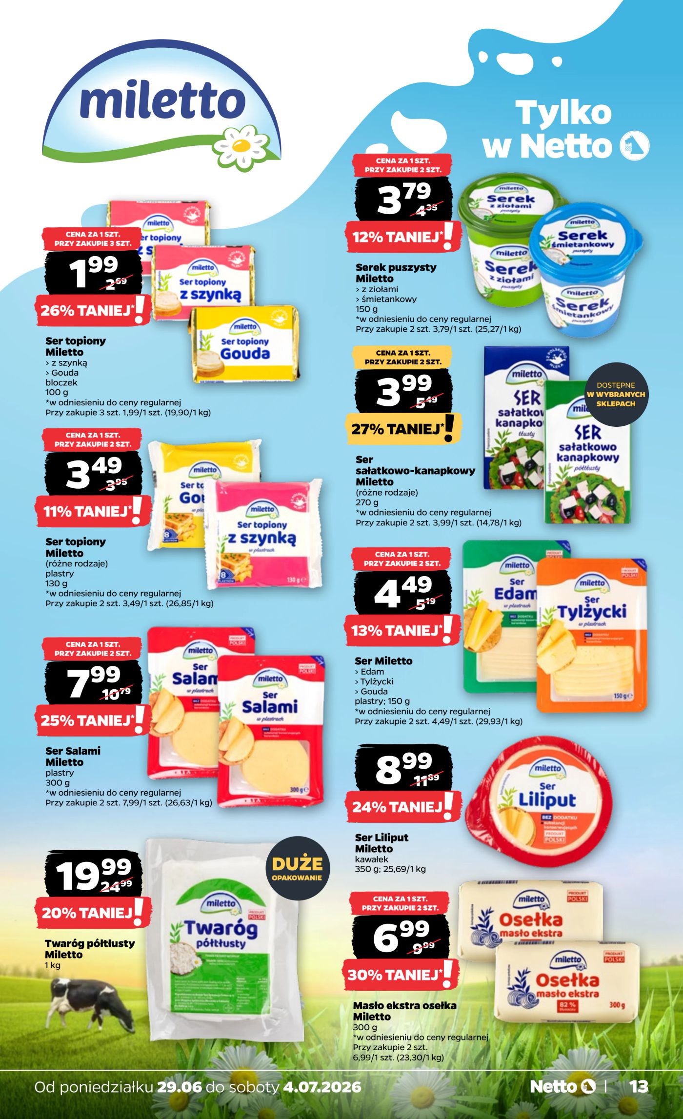 netto - Nowa gazetka Netto ważna od 28.06.2026 do 04.07.2026 - page: 13