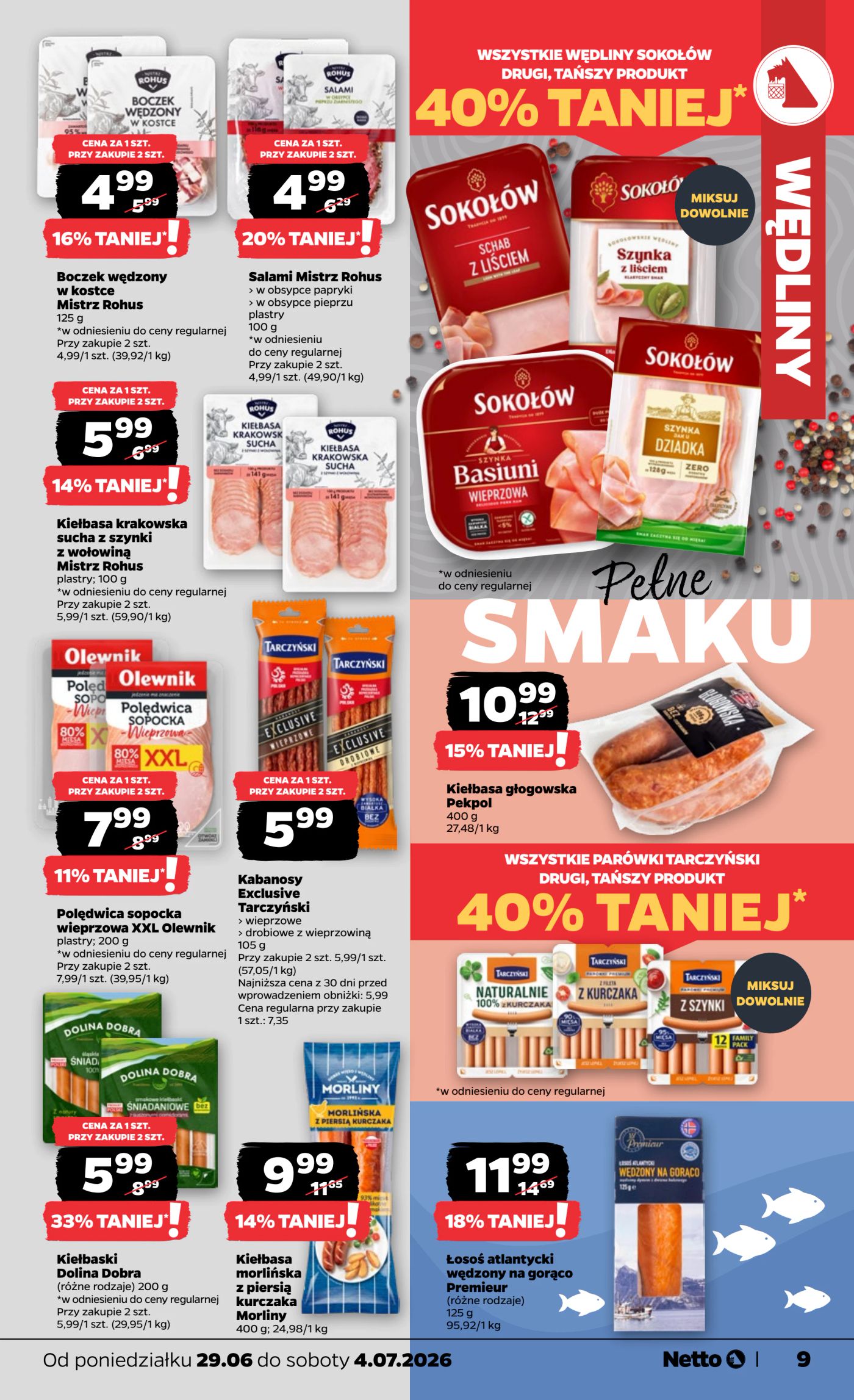netto - Nowa gazetka Netto ważna od 28.06.2026 do 04.07.2026 - page: 9