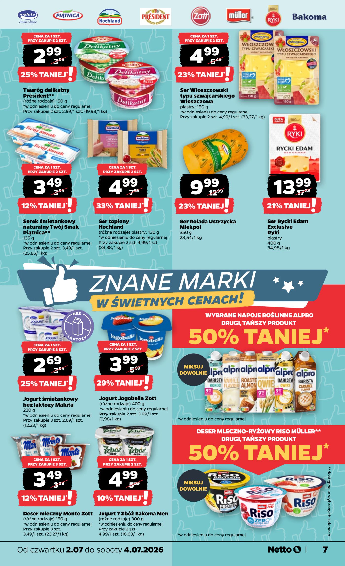 netto - Nowa gazetka Netto ważna od 02.07.2026 do 04.07.2026 - page: 7