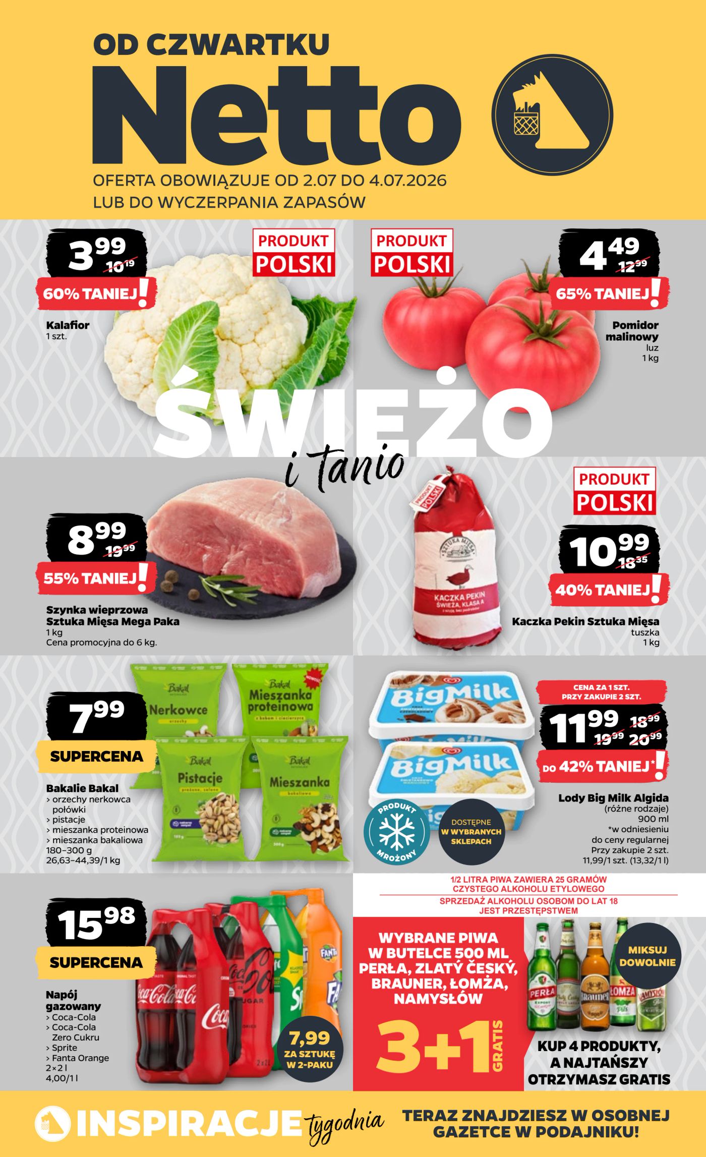 netto - Nowa gazetka Netto ważna od 02.07.2026 do 04.07.2026