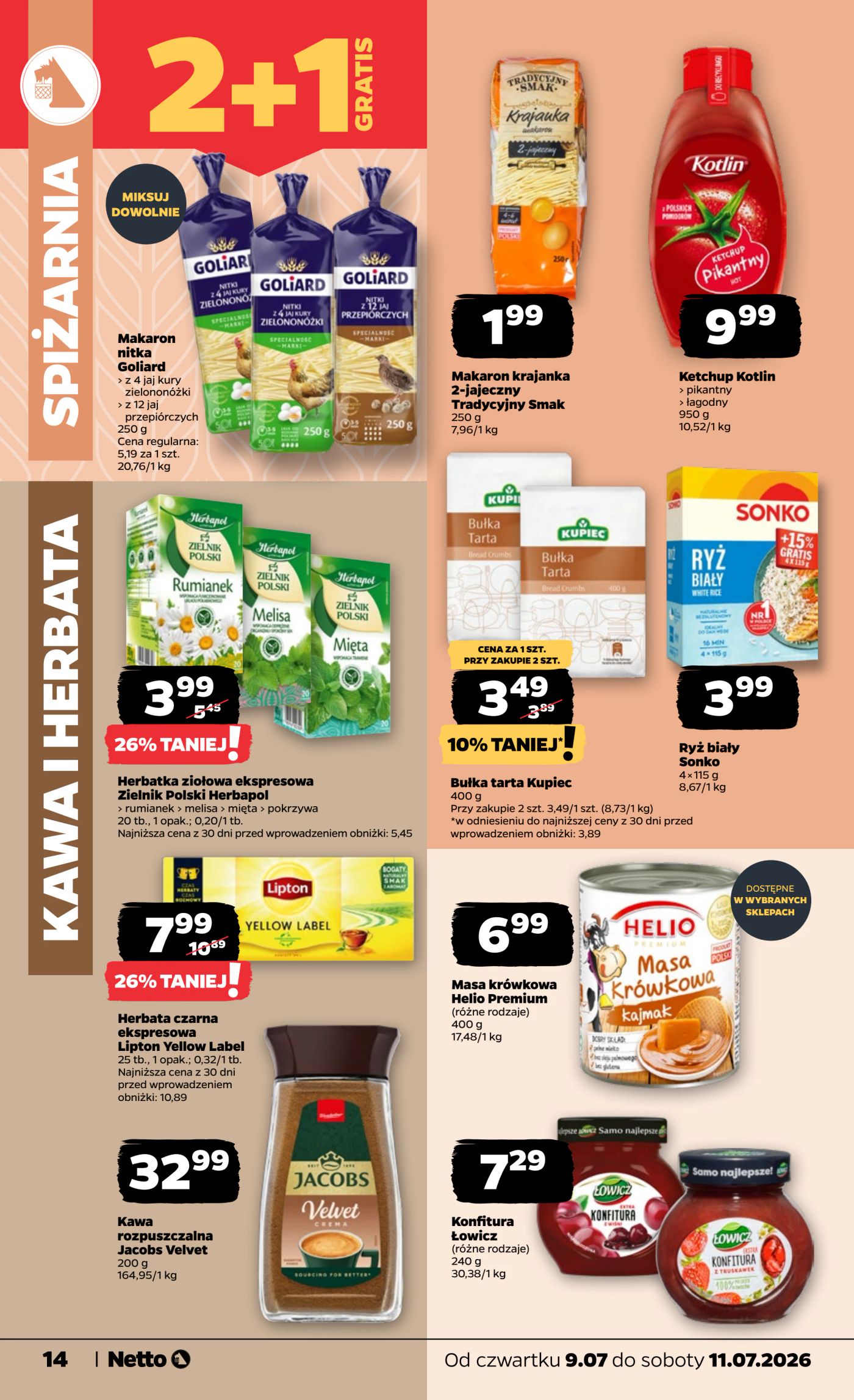 netto - Nowa gazetka Netto ważna od 09.07.2026 do 11.07.2026 - page: 14
