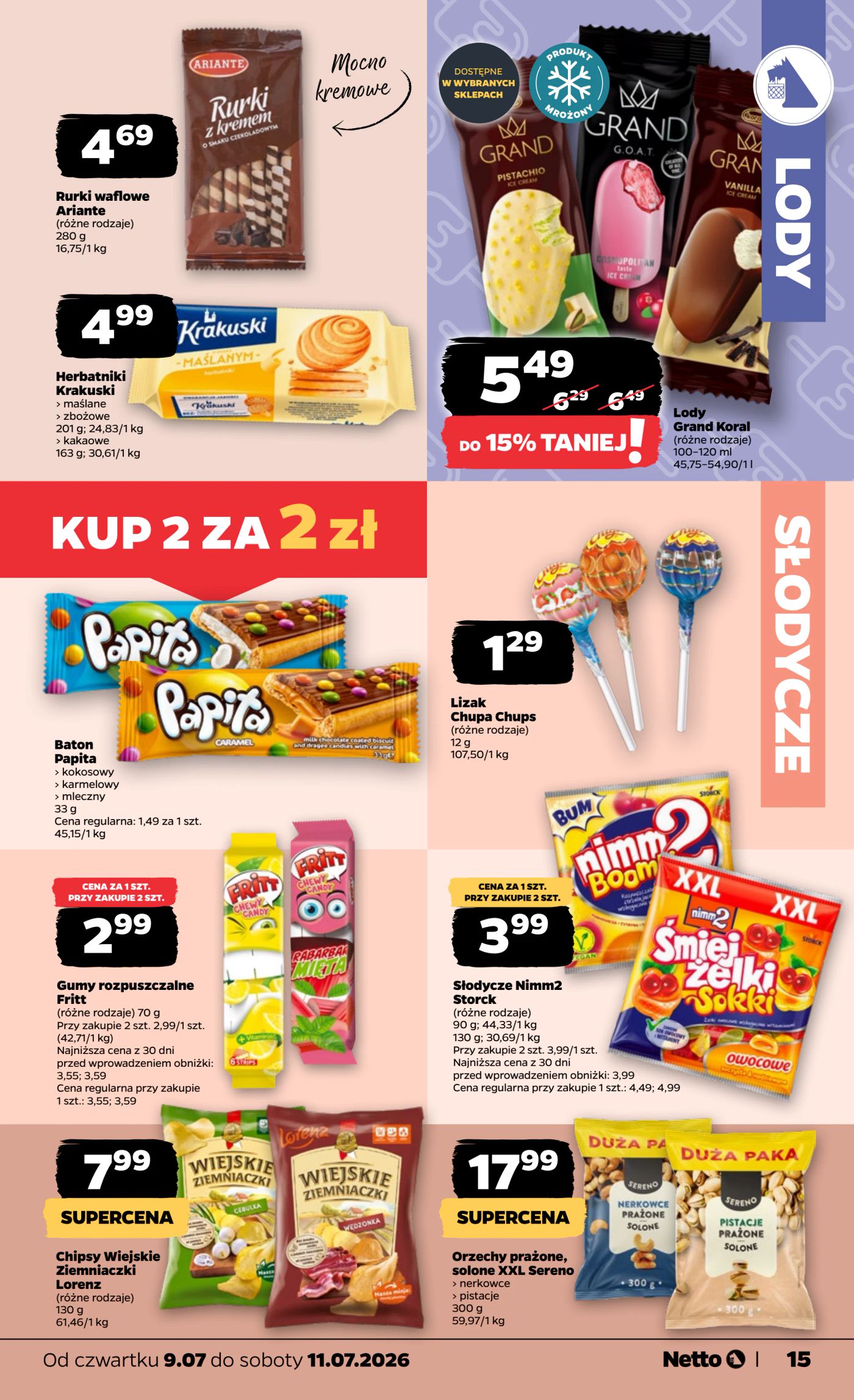 netto - Nowa gazetka Netto ważna od 09.07.2026 do 11.07.2026 - page: 15