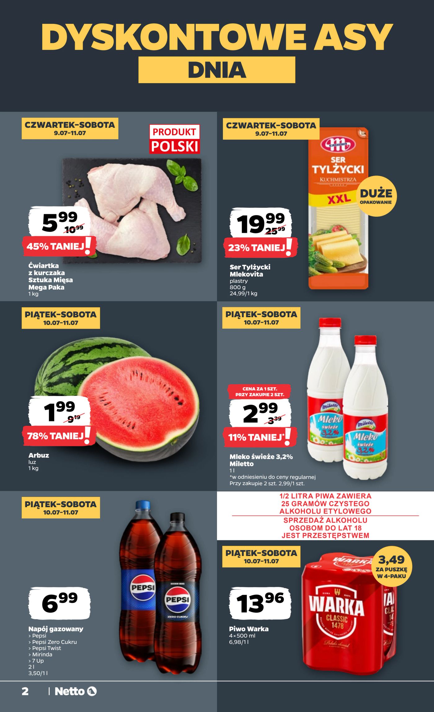 netto - Nowa gazetka Netto ważna od 09.07.2026 do 11.07.2026 - page: 2