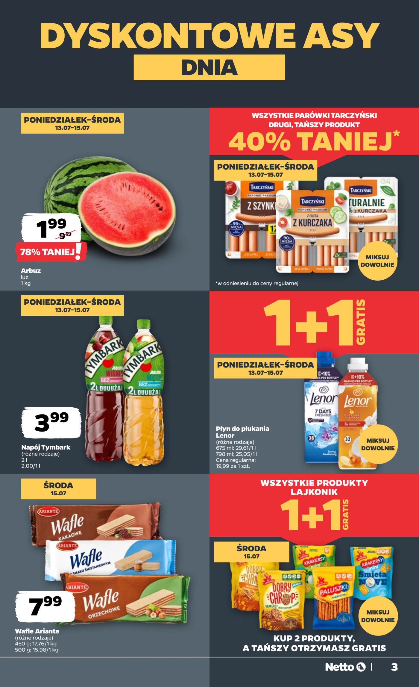 netto - Nowa gazetka Netto ważna od 13.07.2026 do 18.07.2026 - page: 3