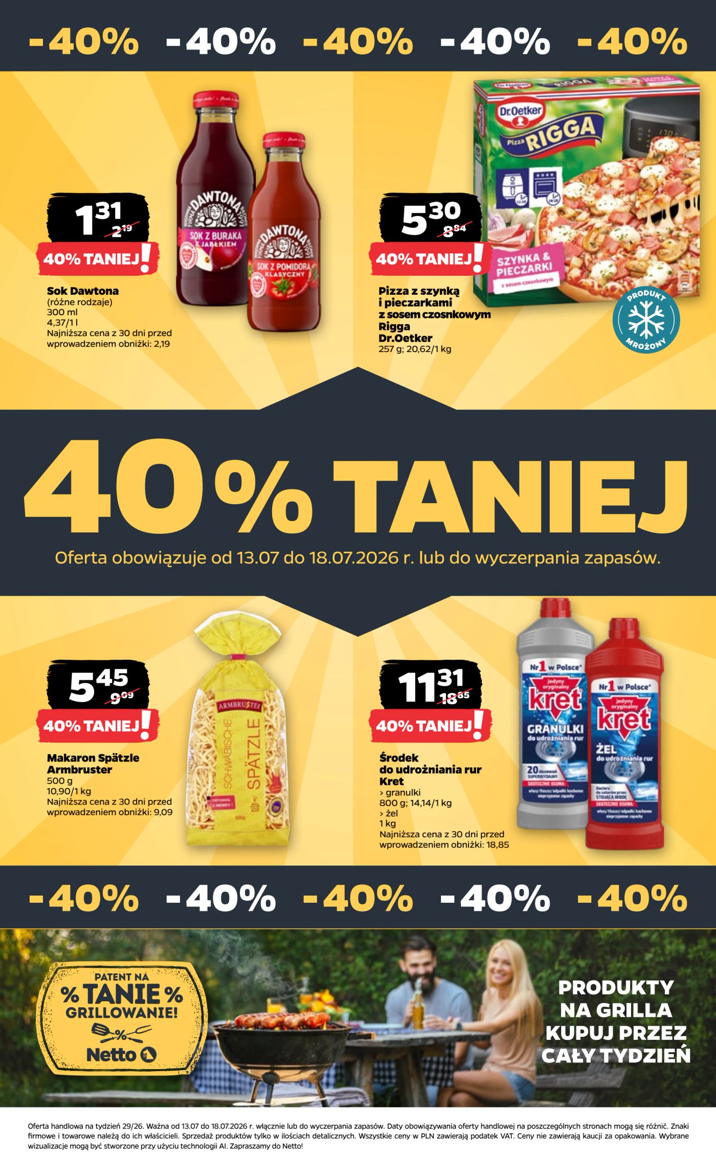 netto - Nowa gazetka Netto ważna od 13.07.2026 do 18.07.2026 - page: 33