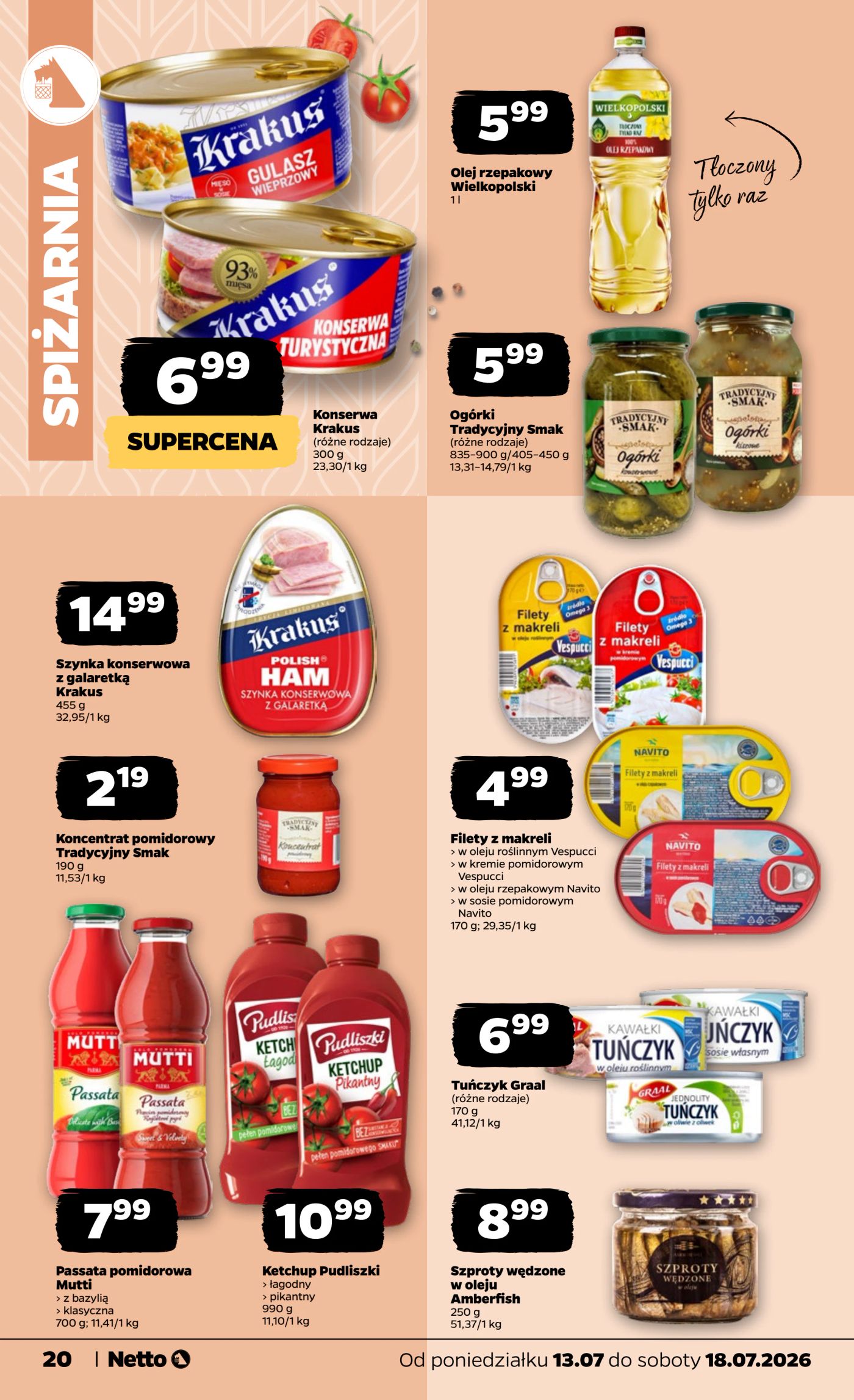 netto - Nowa gazetka Netto ważna od 13.07.2026 do 18.07.2026 - page: 20