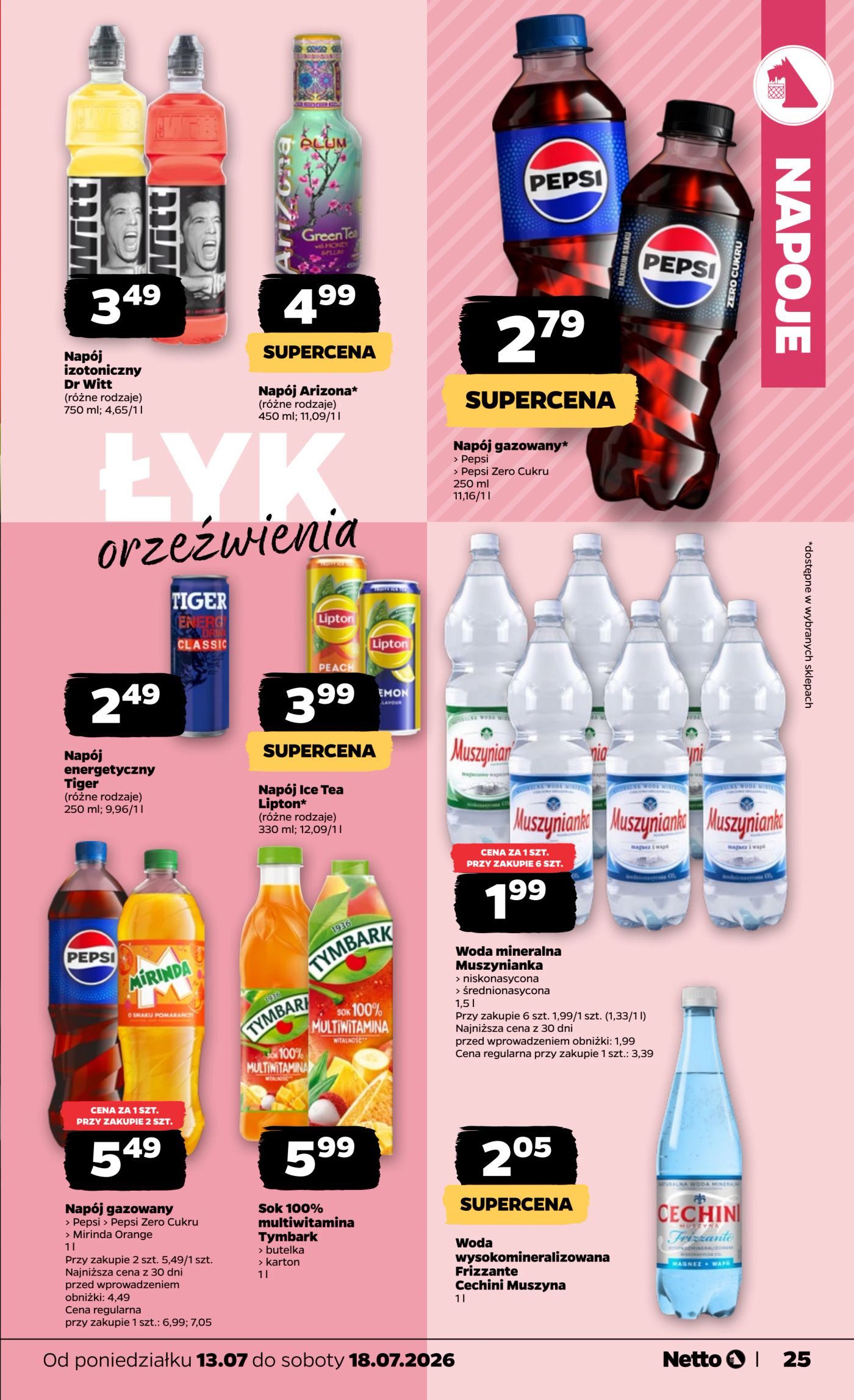 netto - Nowa gazetka Netto ważna od 13.07.2026 do 18.07.2026 - page: 25