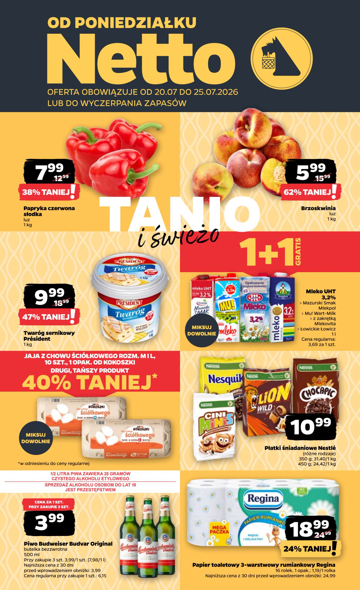 netto - Nowa gazetka Netto - Netto Gazetka T30A Food 2026 ważna od 19.07.2026 do 25.07.2026 - page: 1
