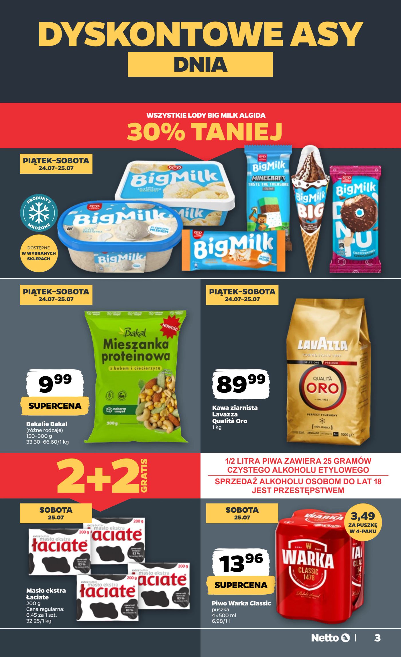 netto - Nowa gazetka Netto ważna od 23.07.2026 do 25.07.2026 - page: 3