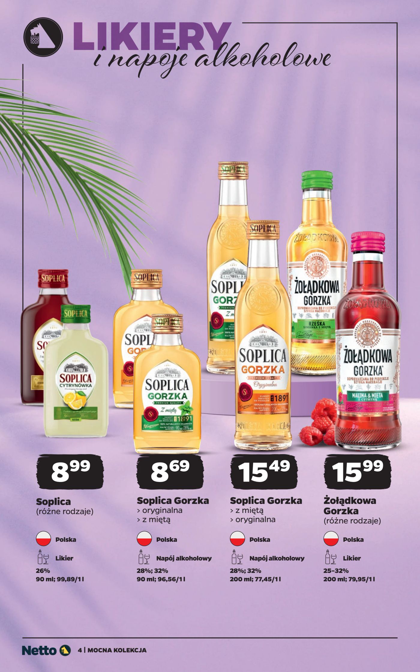 netto - Aktualna gazetka Netto - Mocne alkohole ważna od 20.07.2026 do 01.08.2026 - page: 4