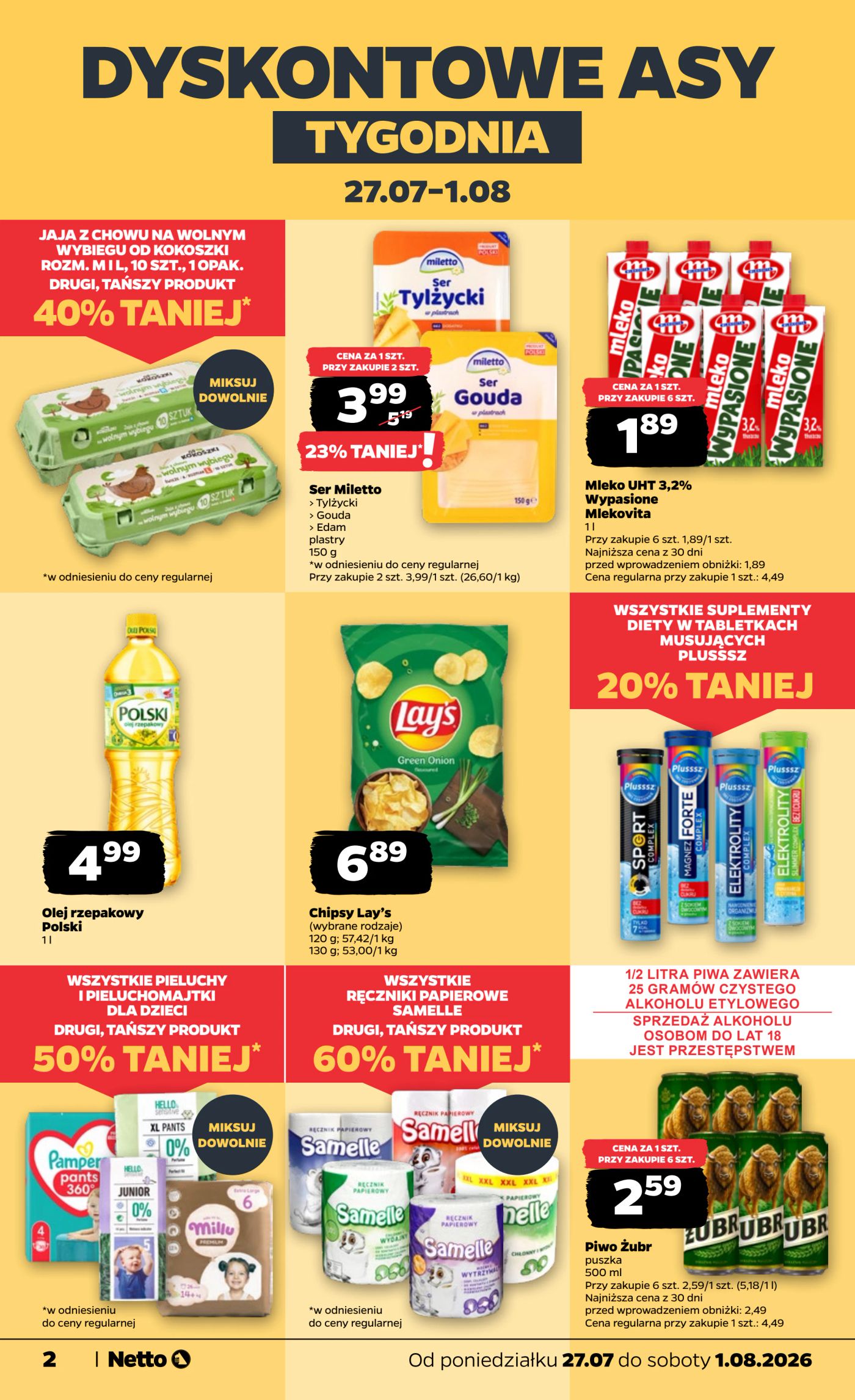 netto - Nowa gazetka Netto ważna od 27.07.2026 do 01.08.2026 - page: 2