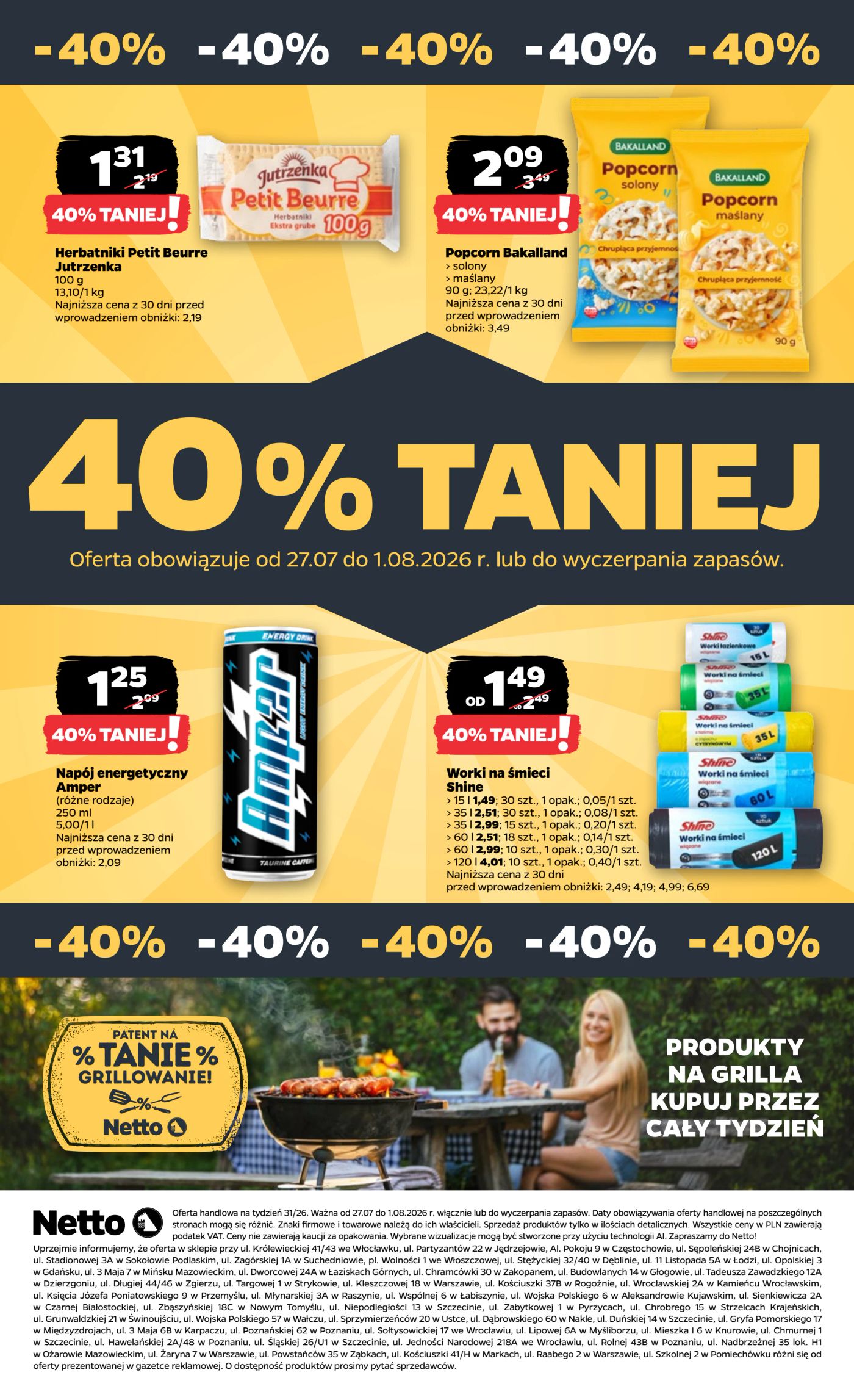 netto - Nowa gazetka Netto ważna od 27.07.2026 do 01.08.2026 - page: 32