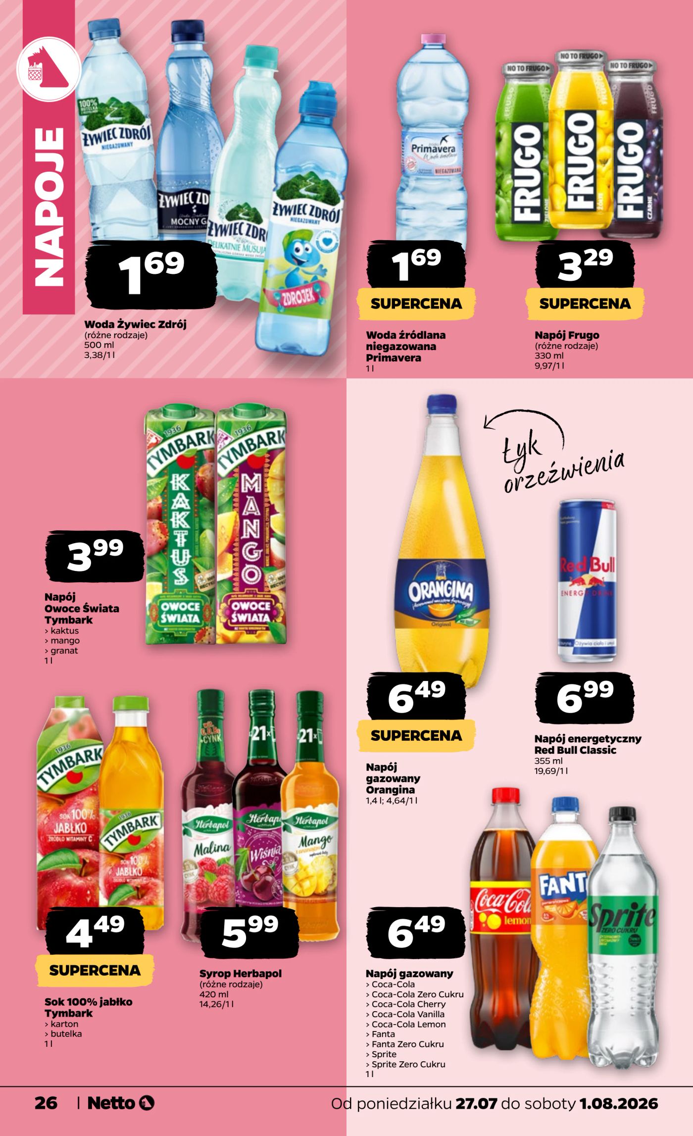 netto - Nowa gazetka Netto ważna od 27.07.2026 do 01.08.2026 - page: 26