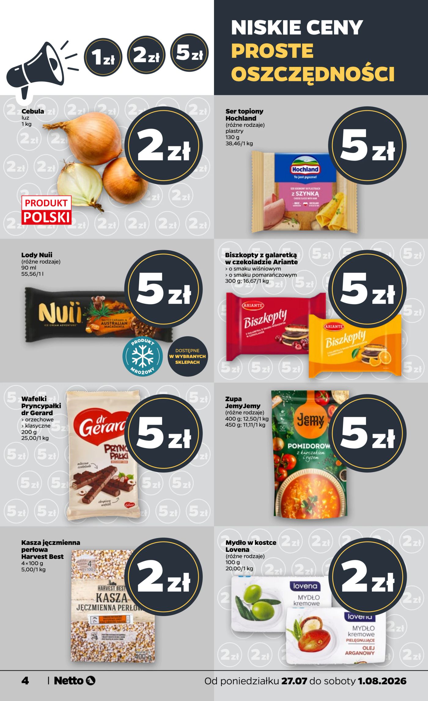 netto - Nowa gazetka Netto ważna od 27.07.2026 do 01.08.2026 - page: 4