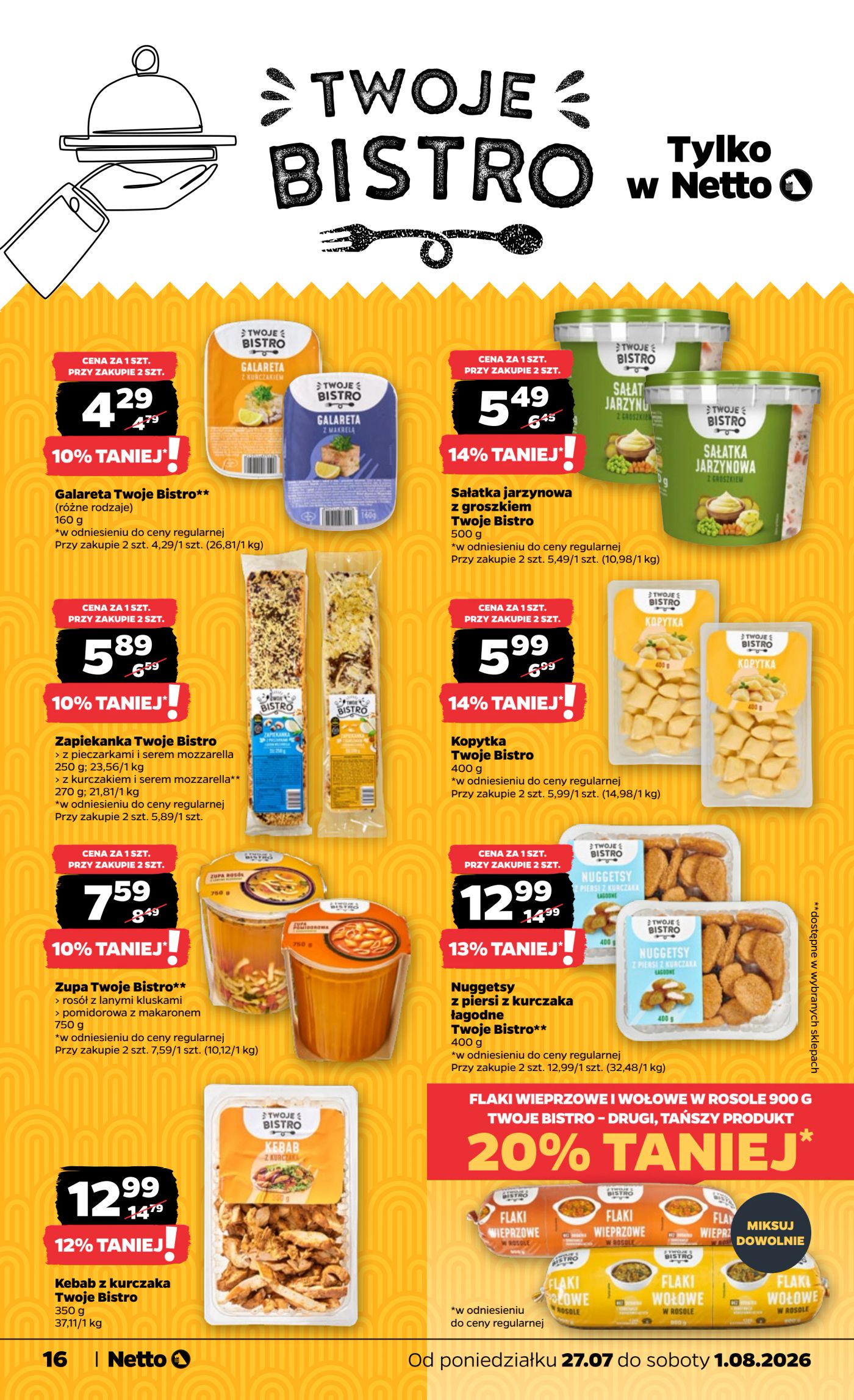 netto - Nowa gazetka Netto ważna od 27.07.2026 do 01.08.2026 - page: 16