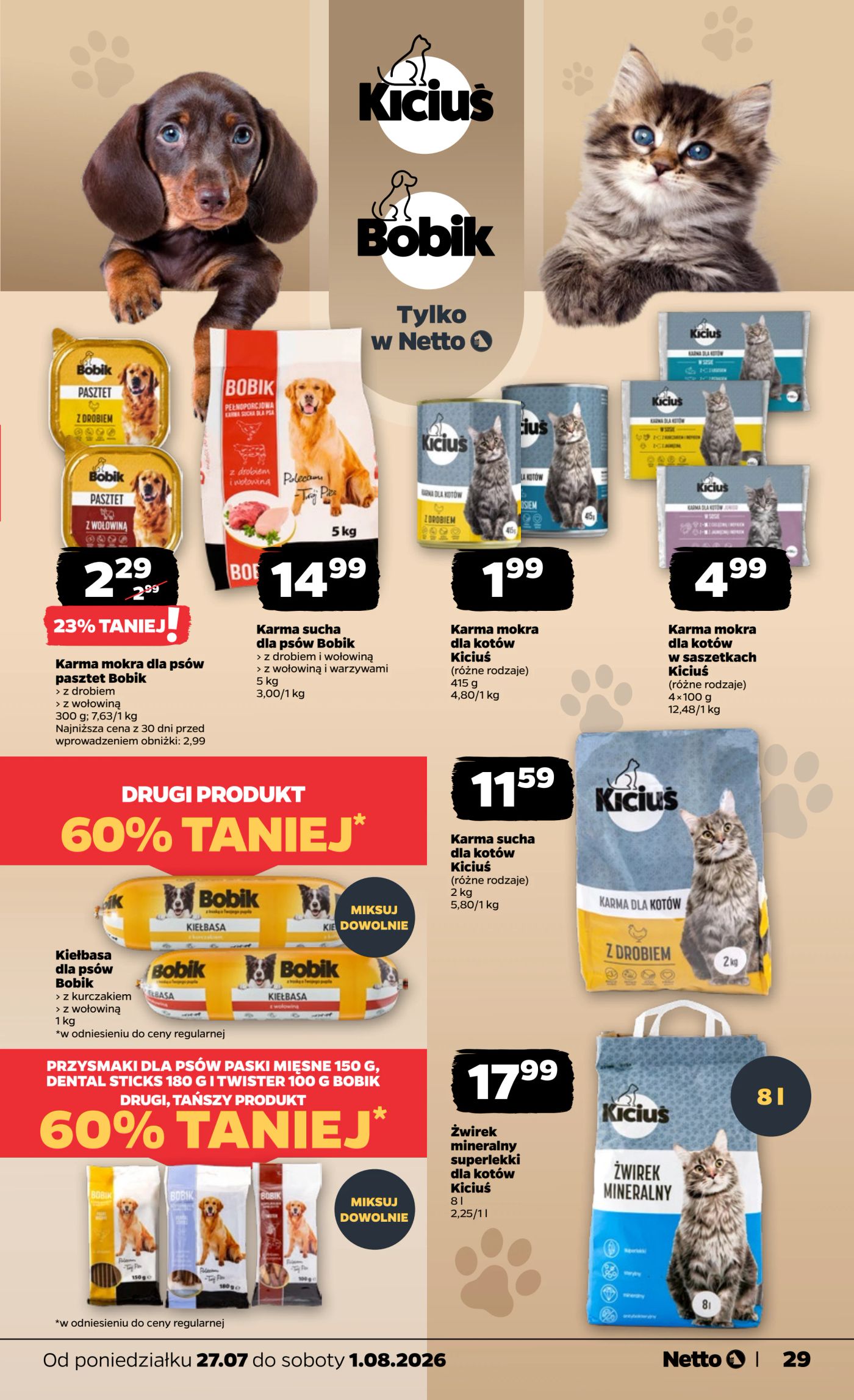 netto - Nowa gazetka Netto ważna od 27.07.2026 do 01.08.2026 - page: 29