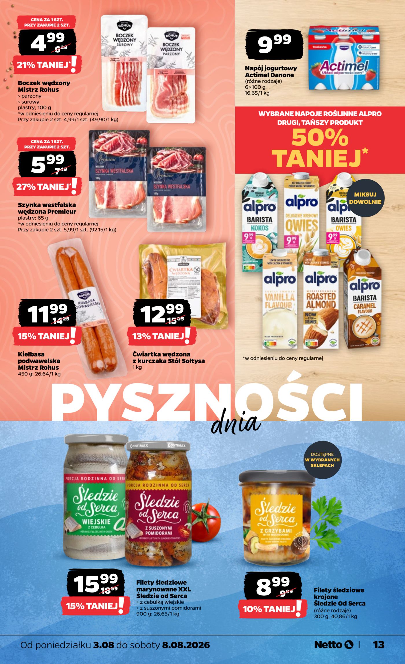 netto - Nowa gazetka Netto ważna od 03.08.2026 do 08.08.2026 - page: 13