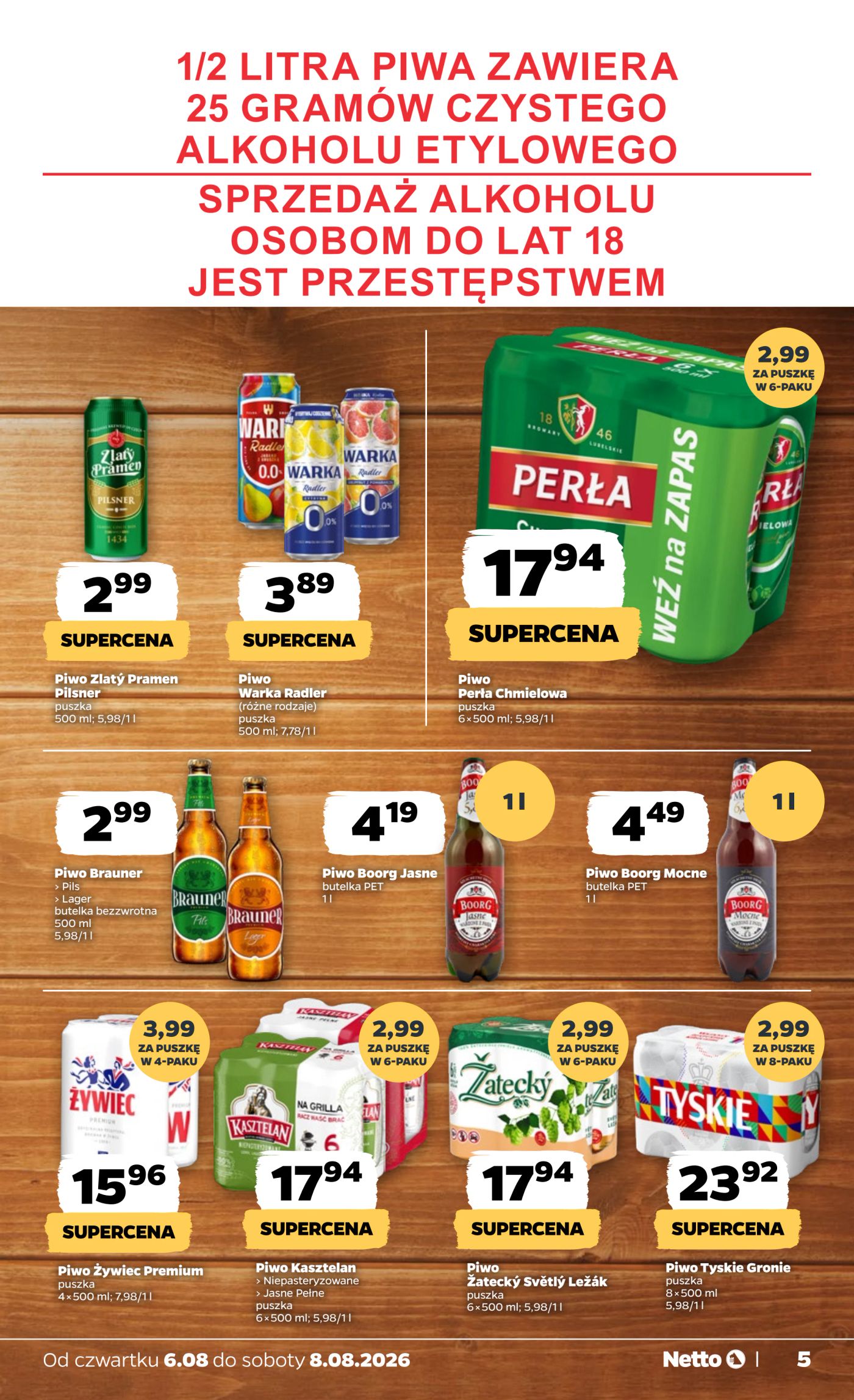 netto - Nowa gazetka Netto ważna od 06.08.2026 do 08.08.2026 - page: 5