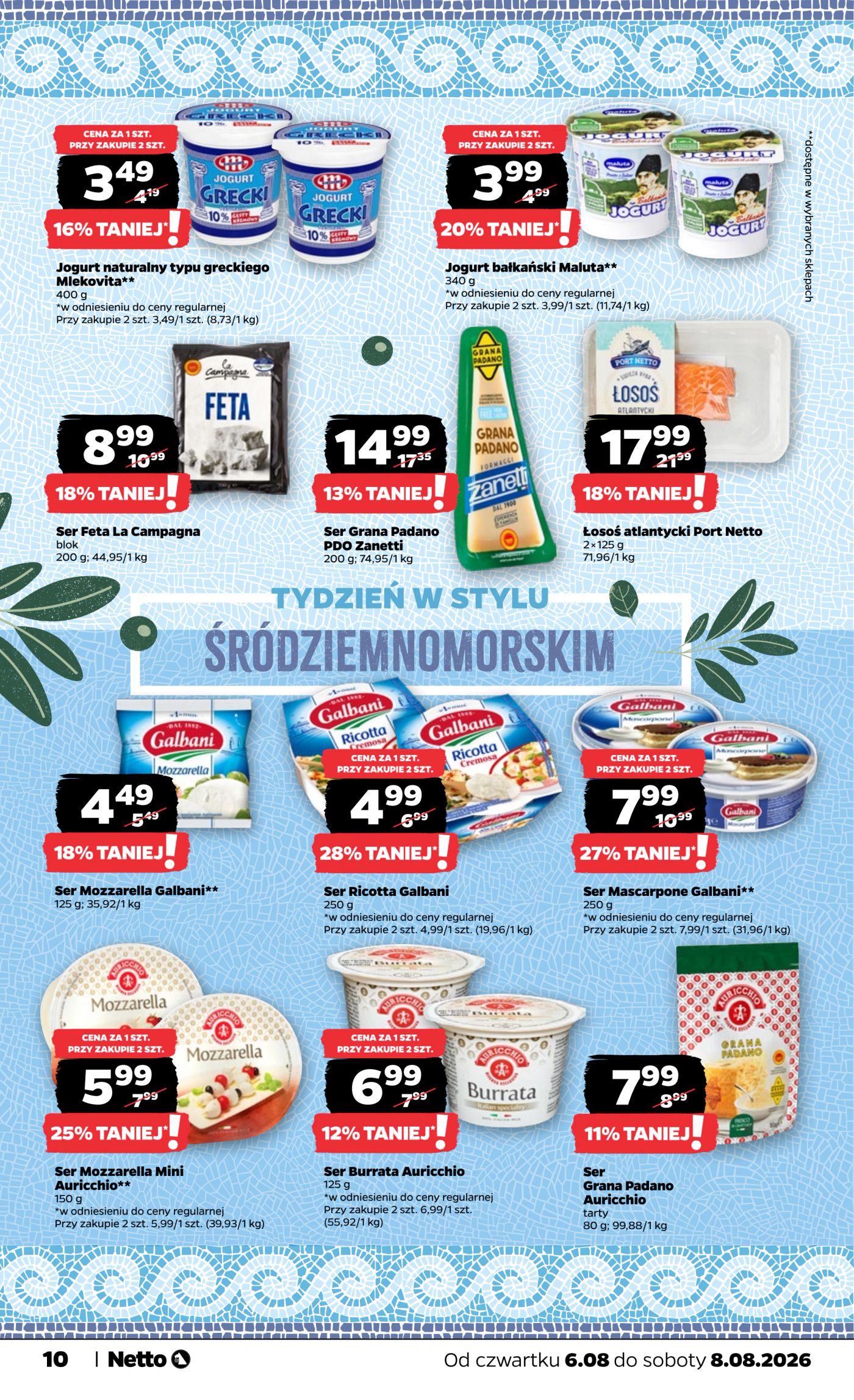 netto - Nowa gazetka Netto ważna od 06.08.2026 do 08.08.2026 - page: 10
