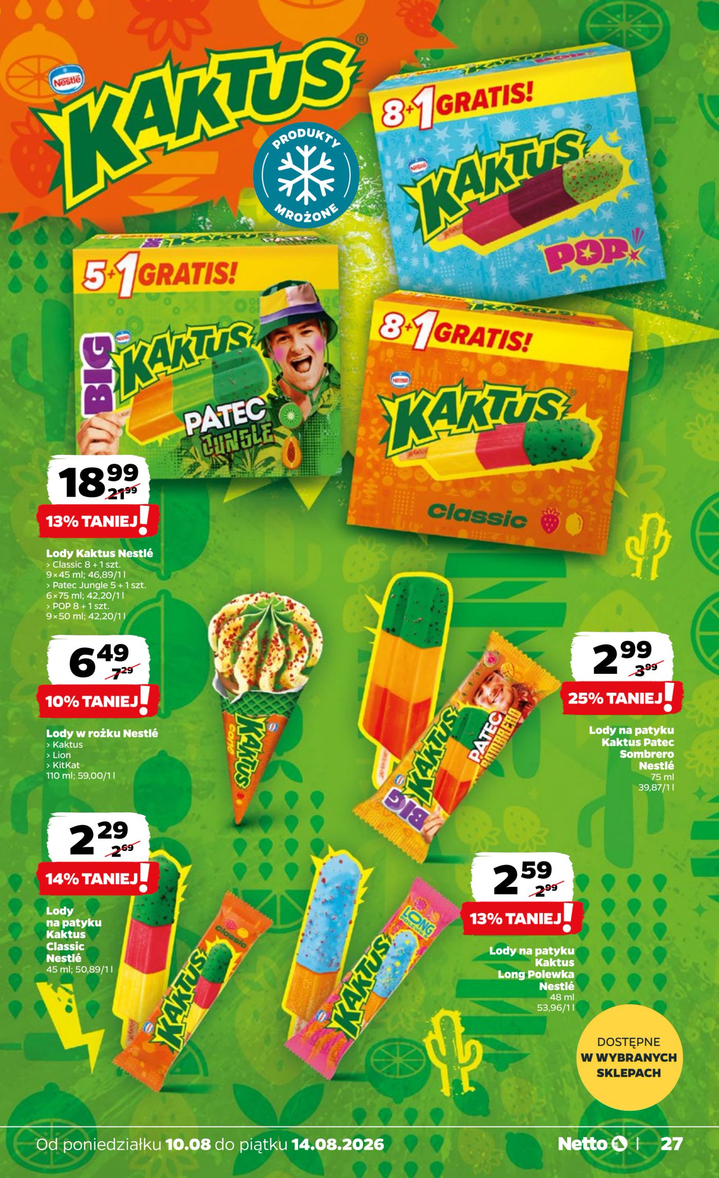 netto - Nowa gazetka Netto ważna od 10.08.2026 do 14.08.2026 - page: 27