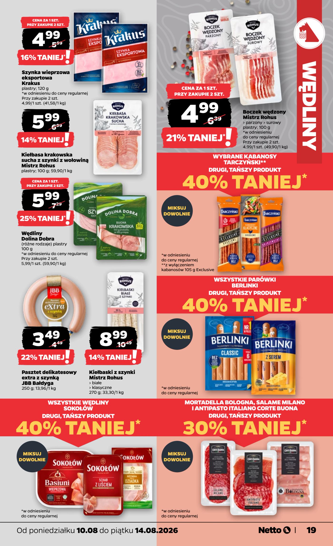 netto - Nowa gazetka Netto ważna od 10.08.2026 do 14.08.2026 - page: 19