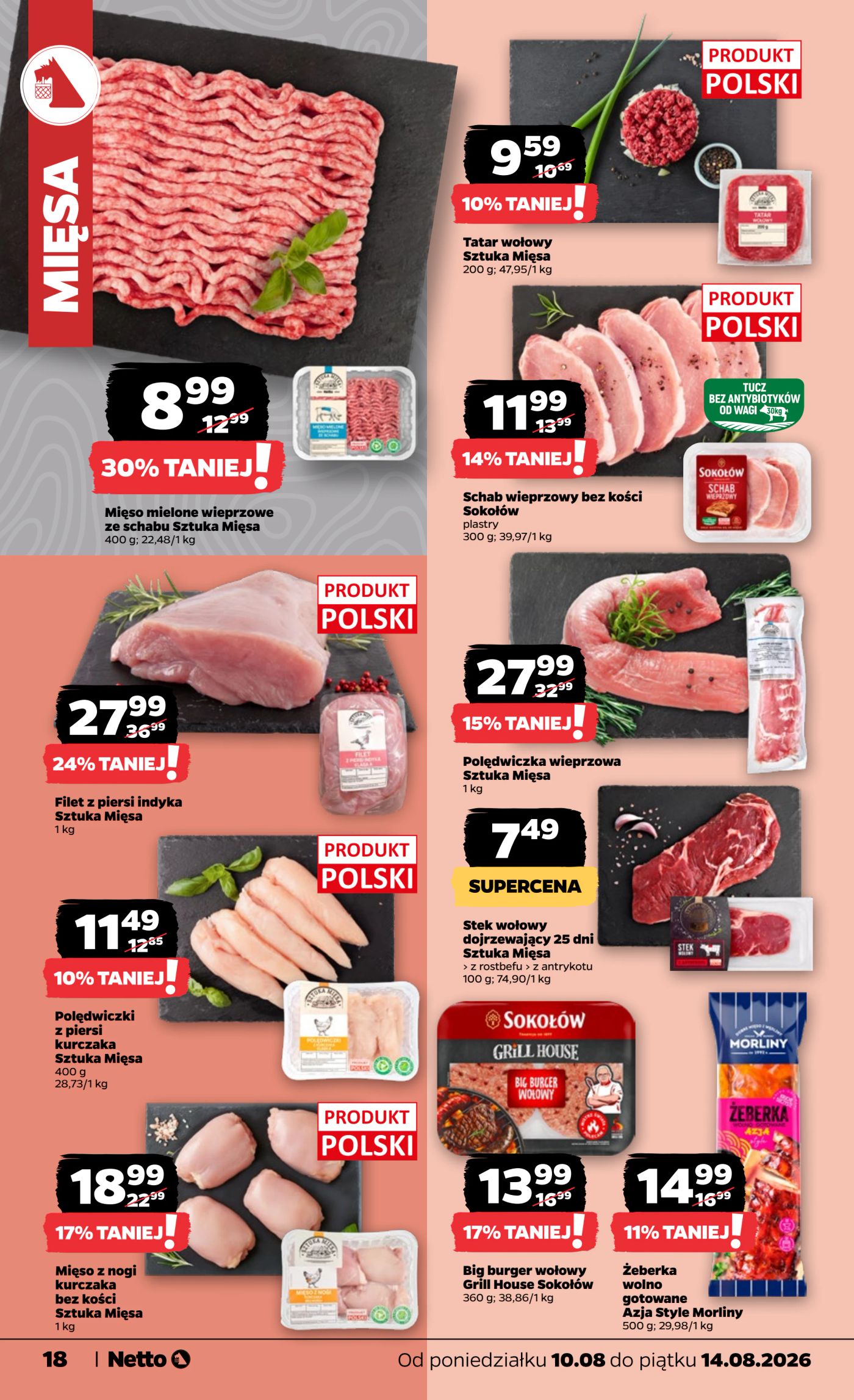 netto - Nowa gazetka Netto ważna od 10.08.2026 do 14.08.2026 - page: 18