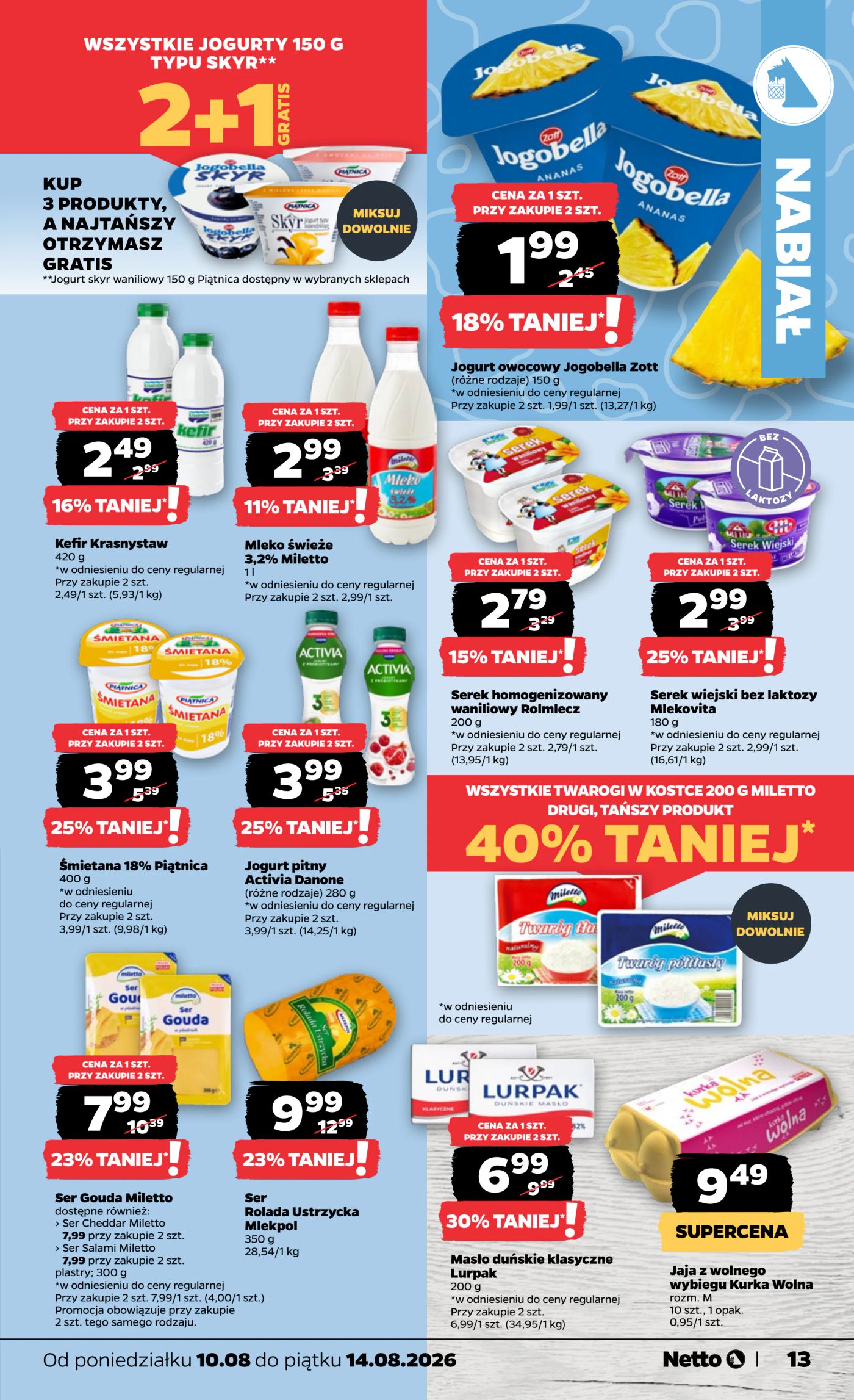 netto - Nowa gazetka Netto ważna od 10.08.2026 do 14.08.2026 - page: 13