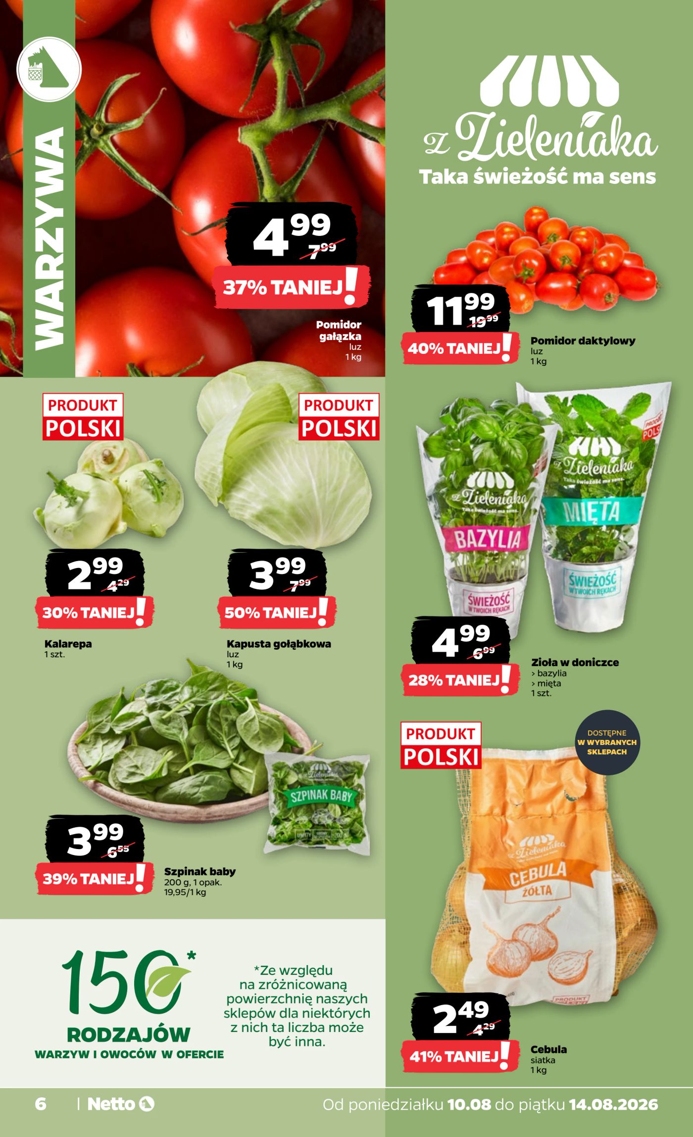 netto - Nowa gazetka Netto ważna od 10.08.2026 do 14.08.2026 - page: 6