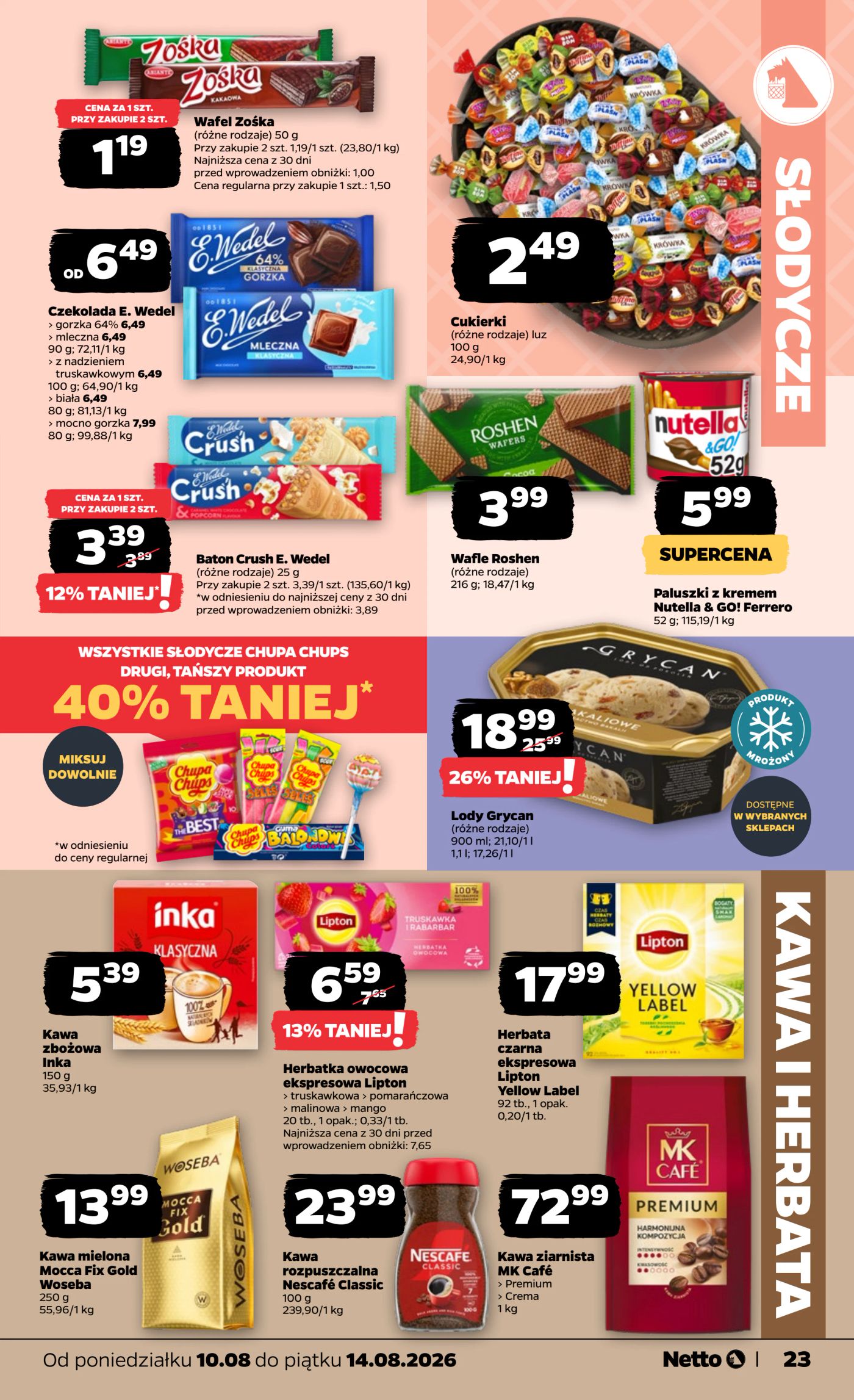 netto - Nowa gazetka Netto ważna od 10.08.2026 do 14.08.2026 - page: 23