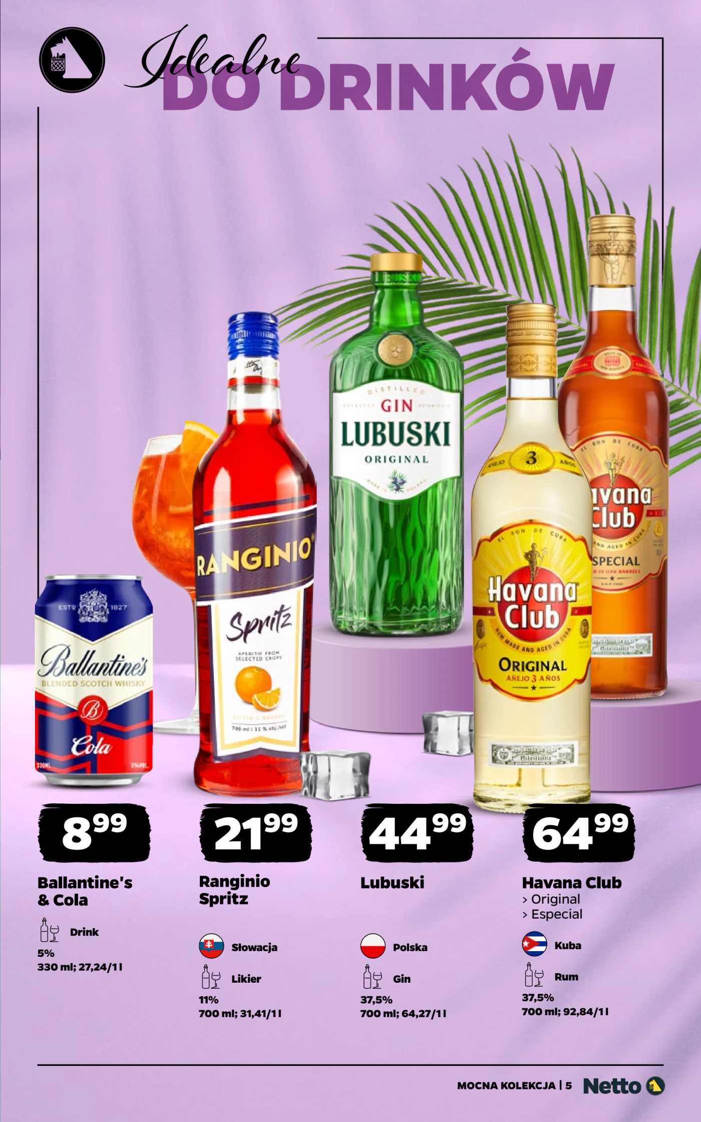 netto - Aktualna gazetka Netto - Mocne alkohole ważna od 17.08.2026 do 30.08.2026 - page: 5