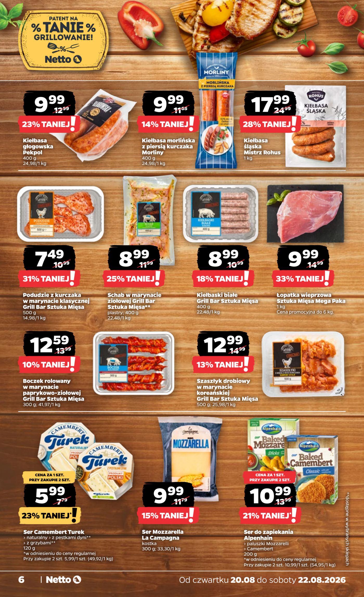 netto - Nowa gazetka Netto ważna od 20.08.2026 do 22.08.2026 - page: 6