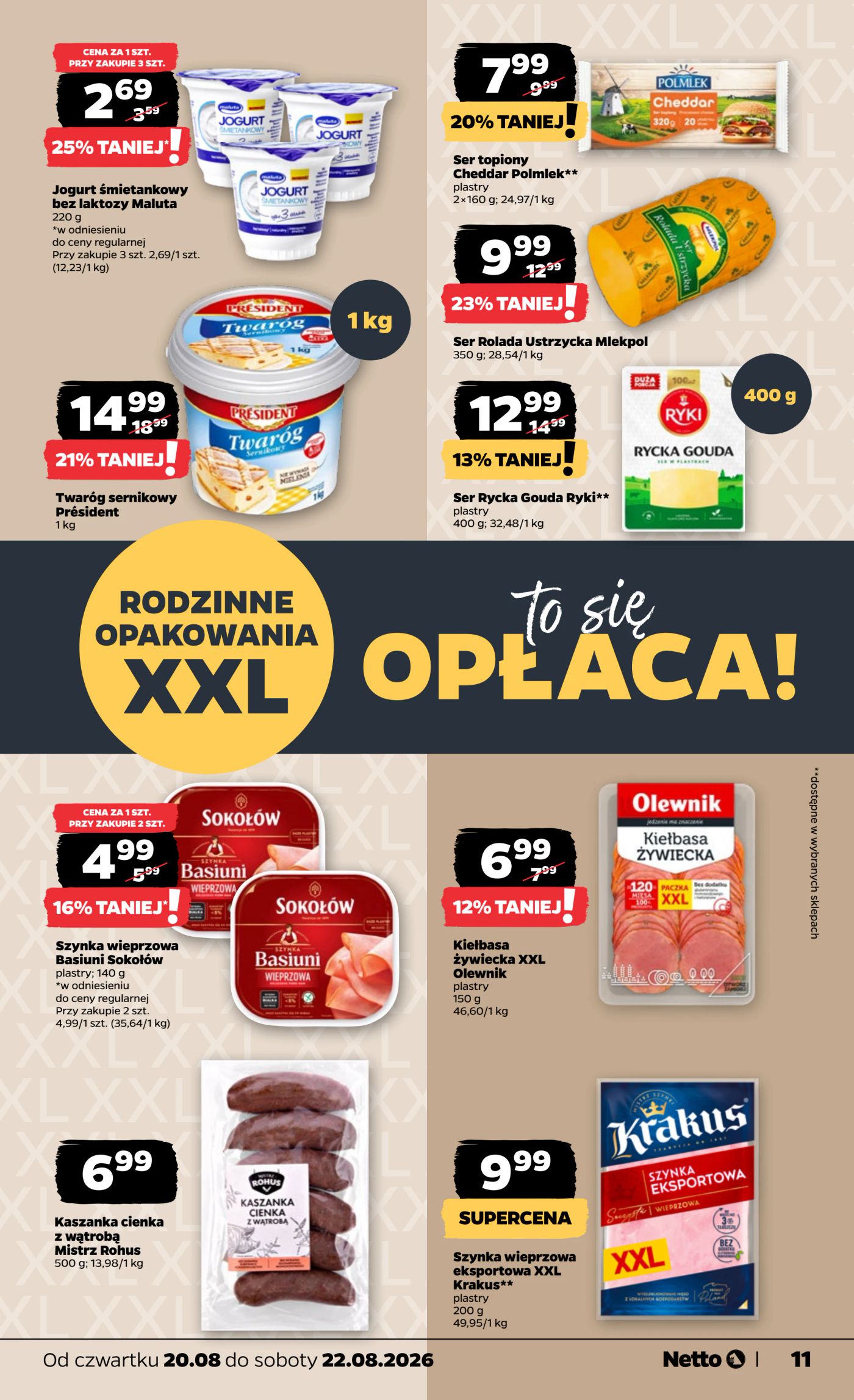 netto - Nowa gazetka Netto ważna od 20.08.2026 do 22.08.2026 - page: 11