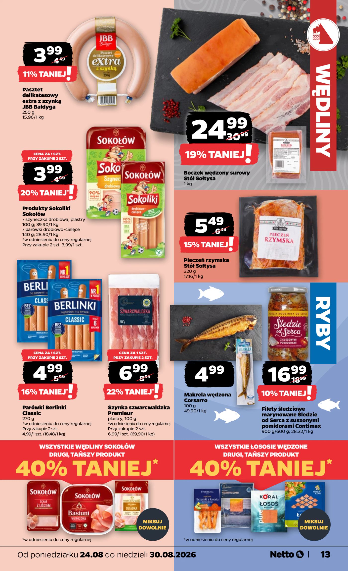 netto - Nowa gazetka Netto ważna od 24.08.2026 do 30.08.2026 - page: 13