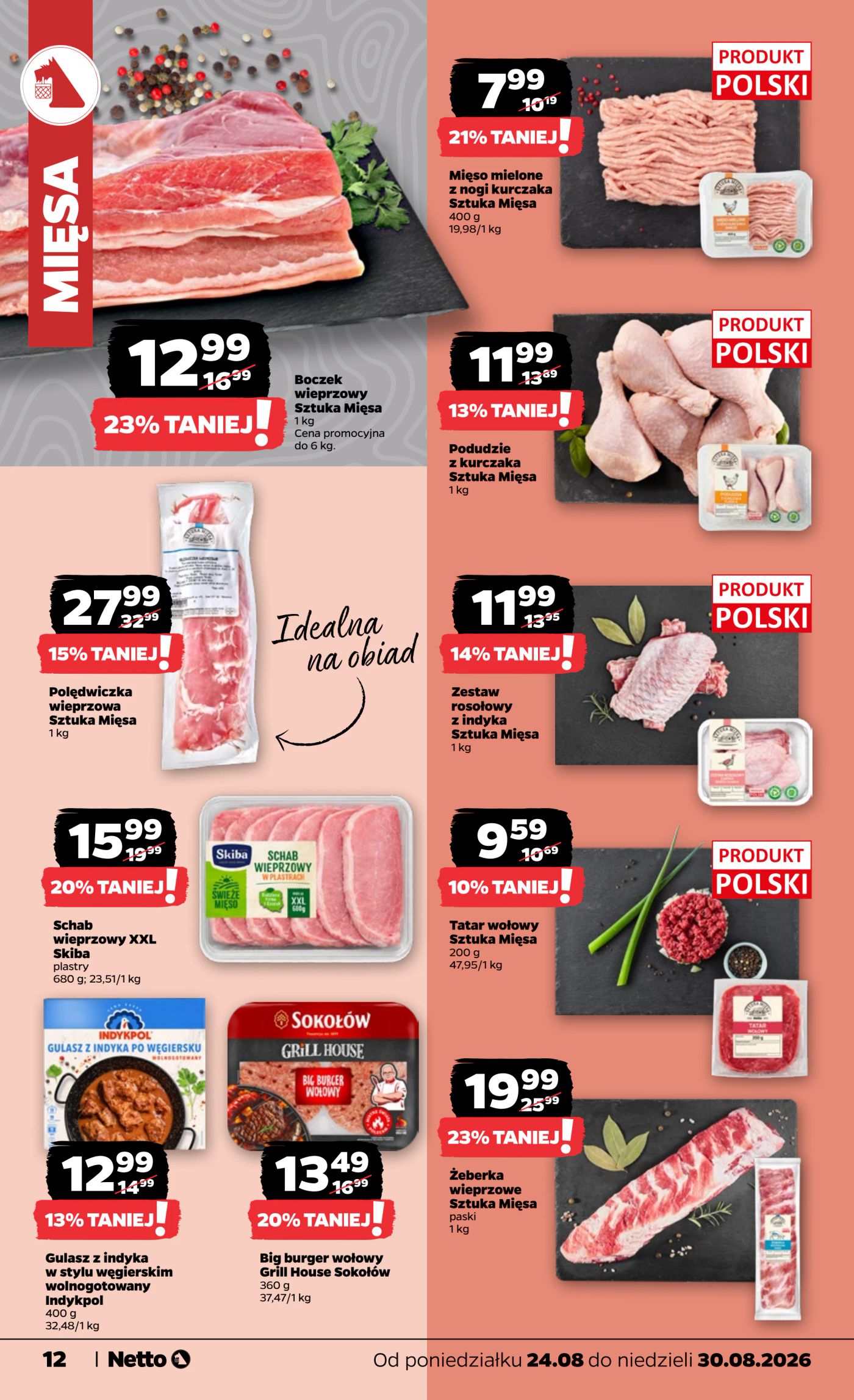 netto - Nowa gazetka Netto ważna od 24.08.2026 do 30.08.2026 - page: 12