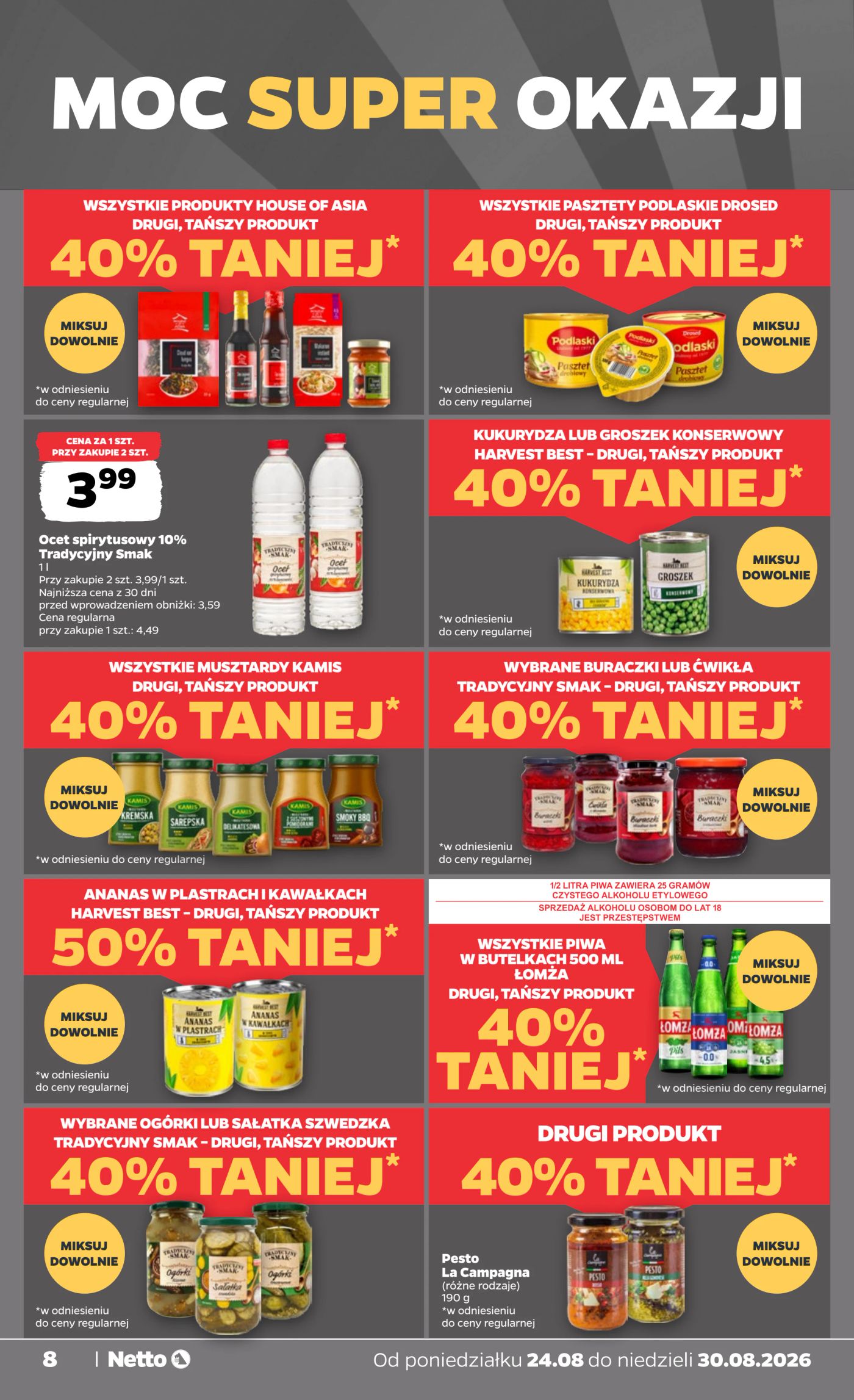 netto - Nowa gazetka Netto ważna od 24.08.2026 do 30.08.2026 - page: 8