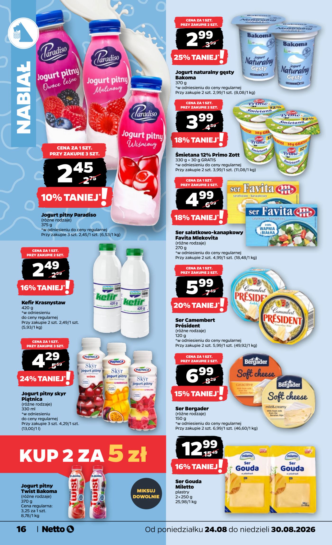 netto - Nowa gazetka Netto ważna od 24.08.2026 do 30.08.2026 - page: 16