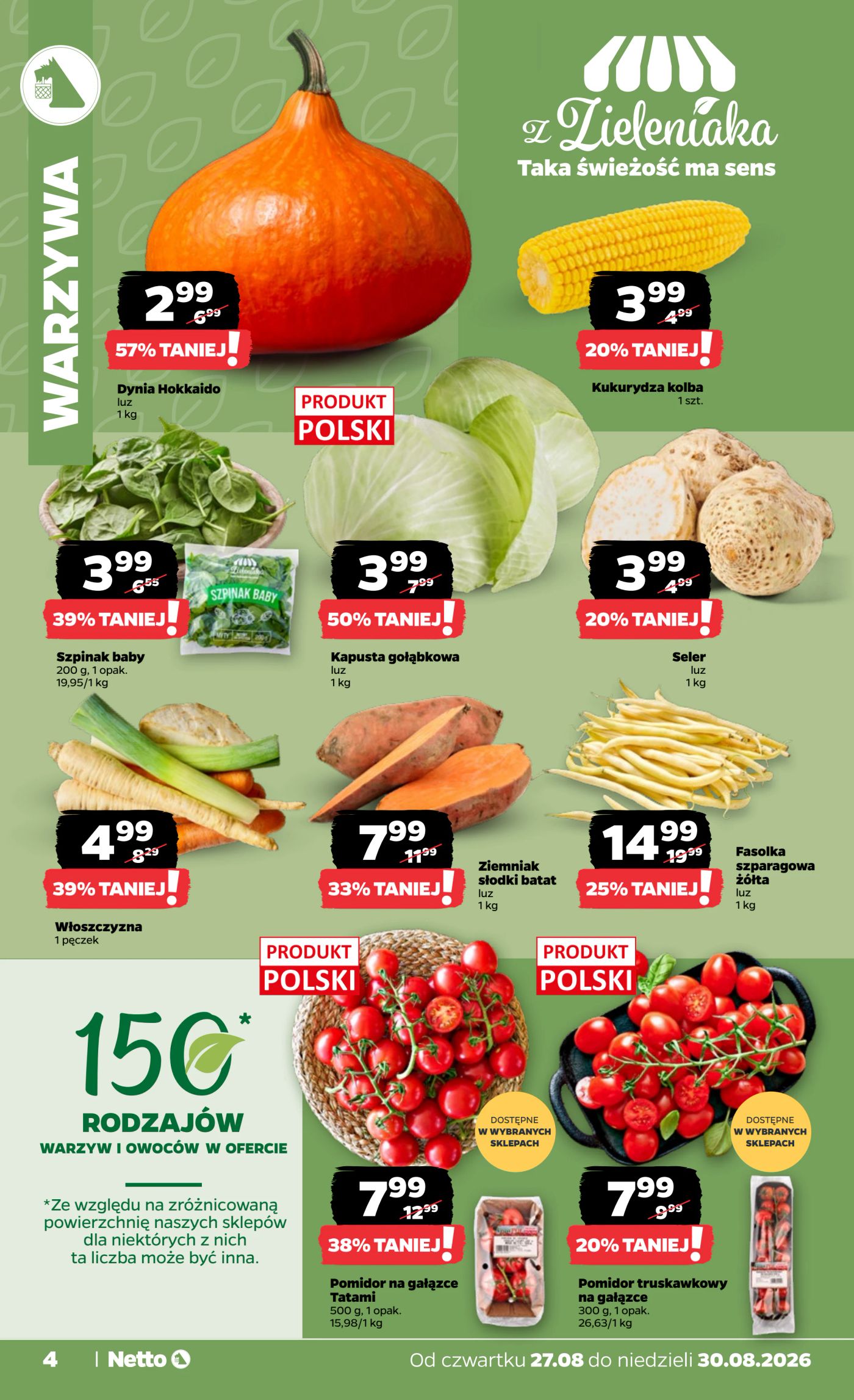 netto - Nowa gazetka Netto - Food ważna od 27.08.2026 do 30.08.2026 - page: 4