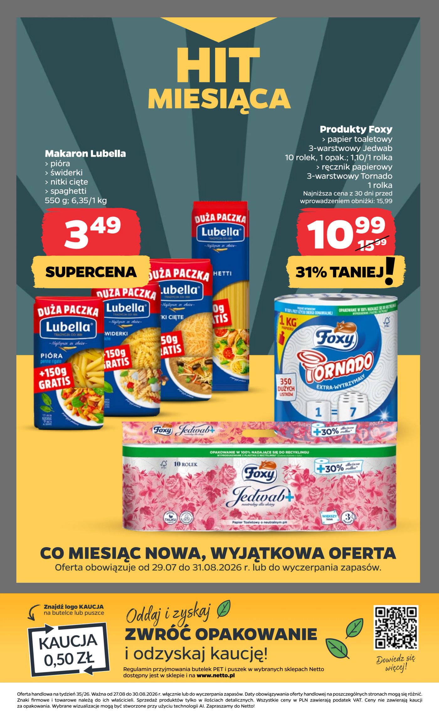 netto - Nowa gazetka Netto - Food ważna od 27.08.2026 do 30.08.2026 - page: 29