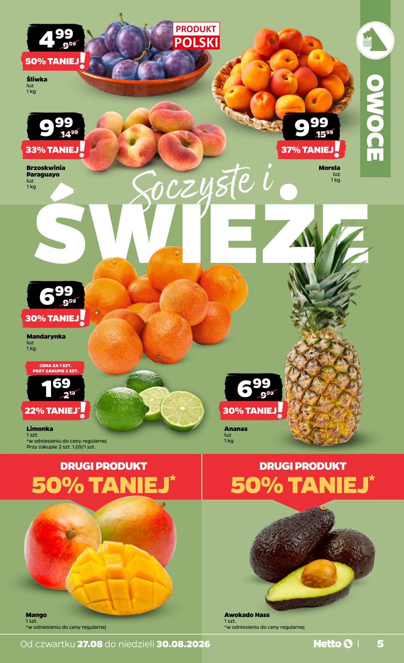 netto - Nowa gazetka Netto - Food ważna od 27.08.2026 do 30.08.2026 - page: 5